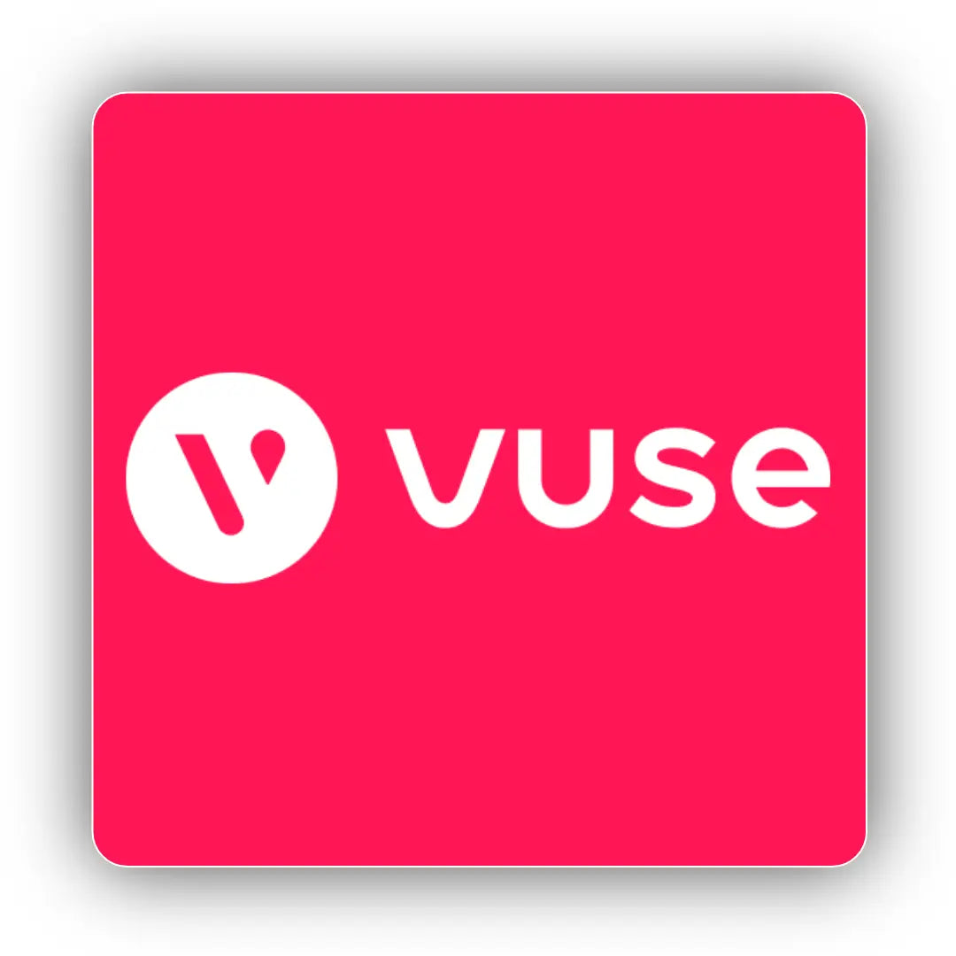 Bright pink square app icon with rounded corners in Explore Vuse Pre Filled Vape Pods collection