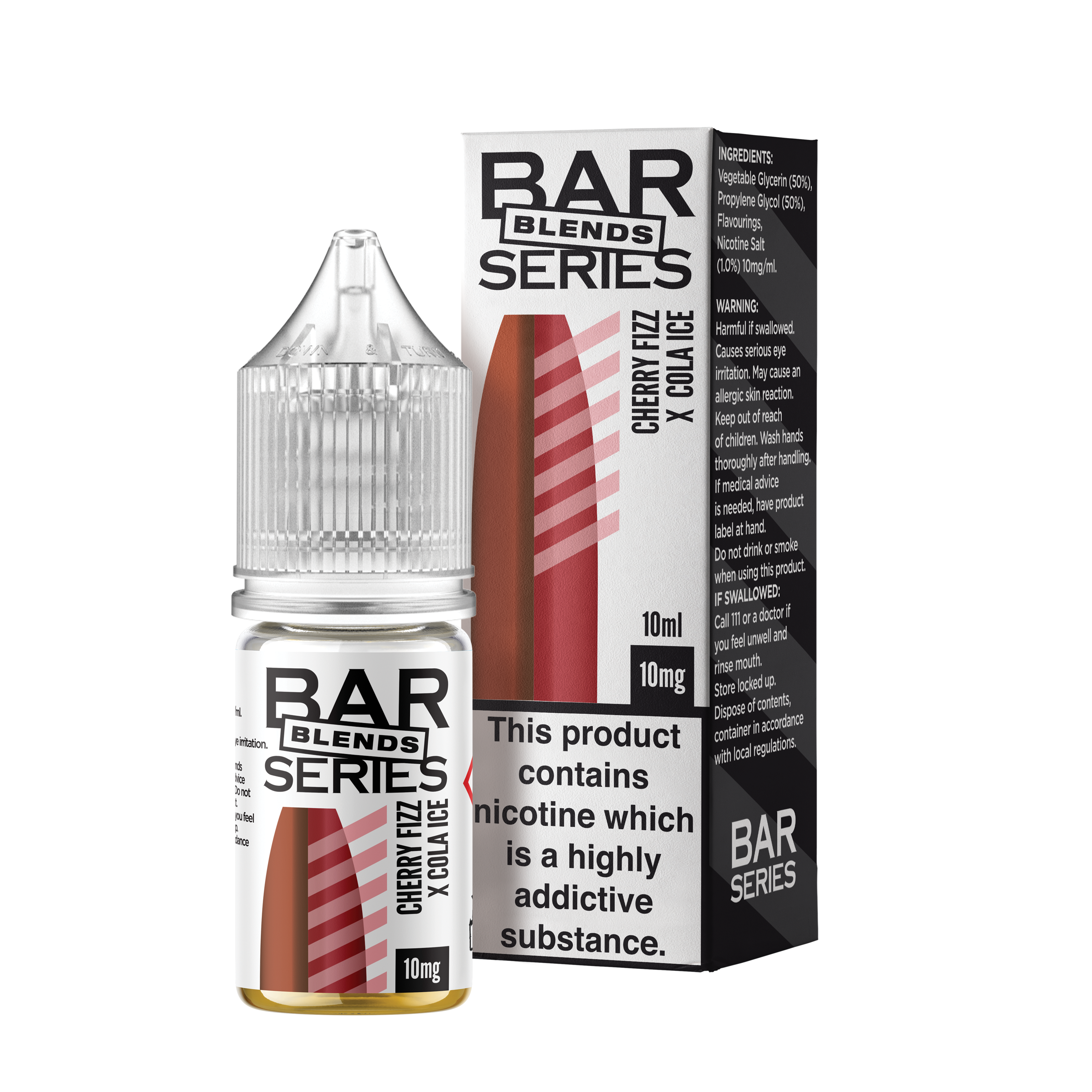 Bar Series Cherry Fizz X Cola Ice Nic Salt E-Liquid