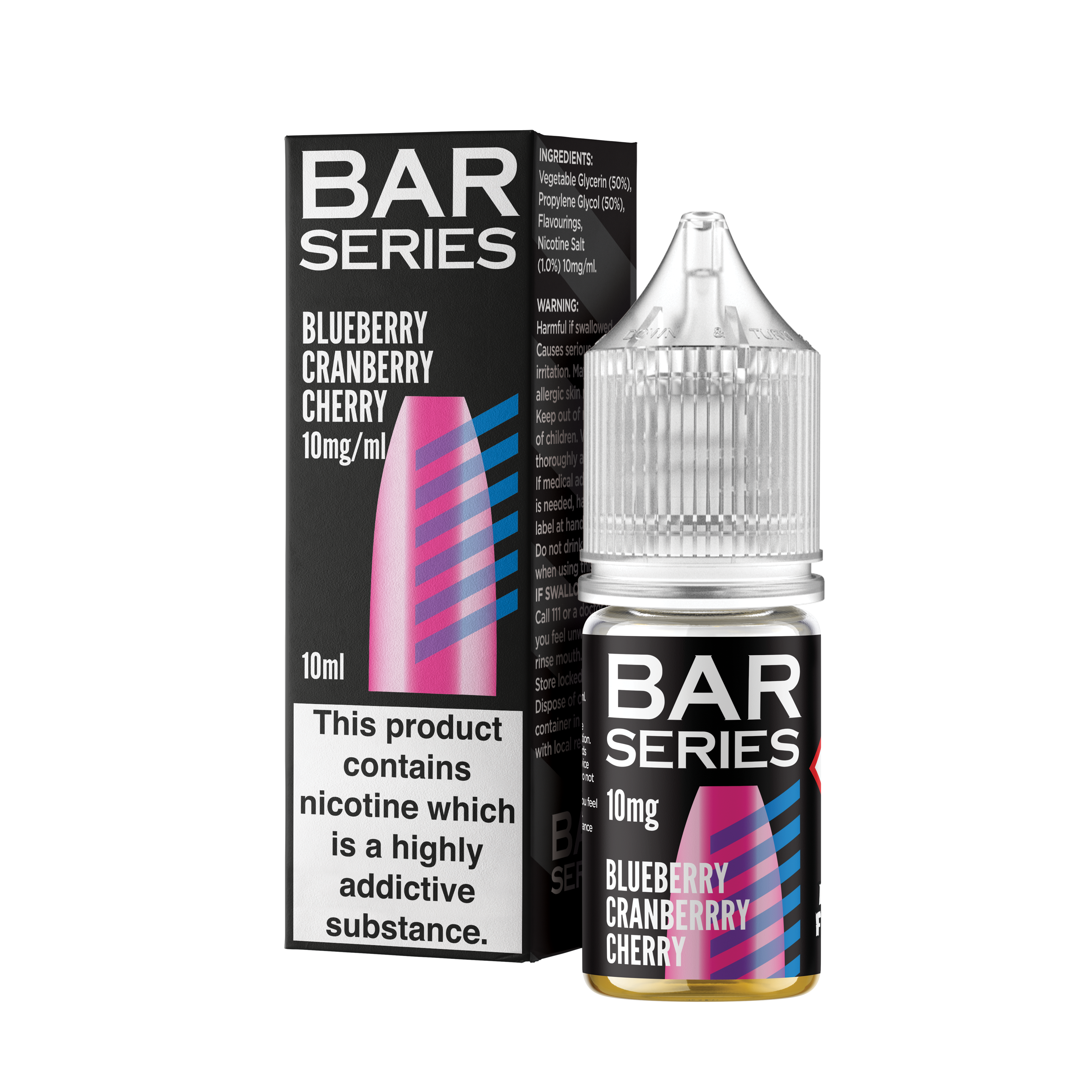 Bar Series Blueberry Cherry Cranberry Nic Salt E-Liquid