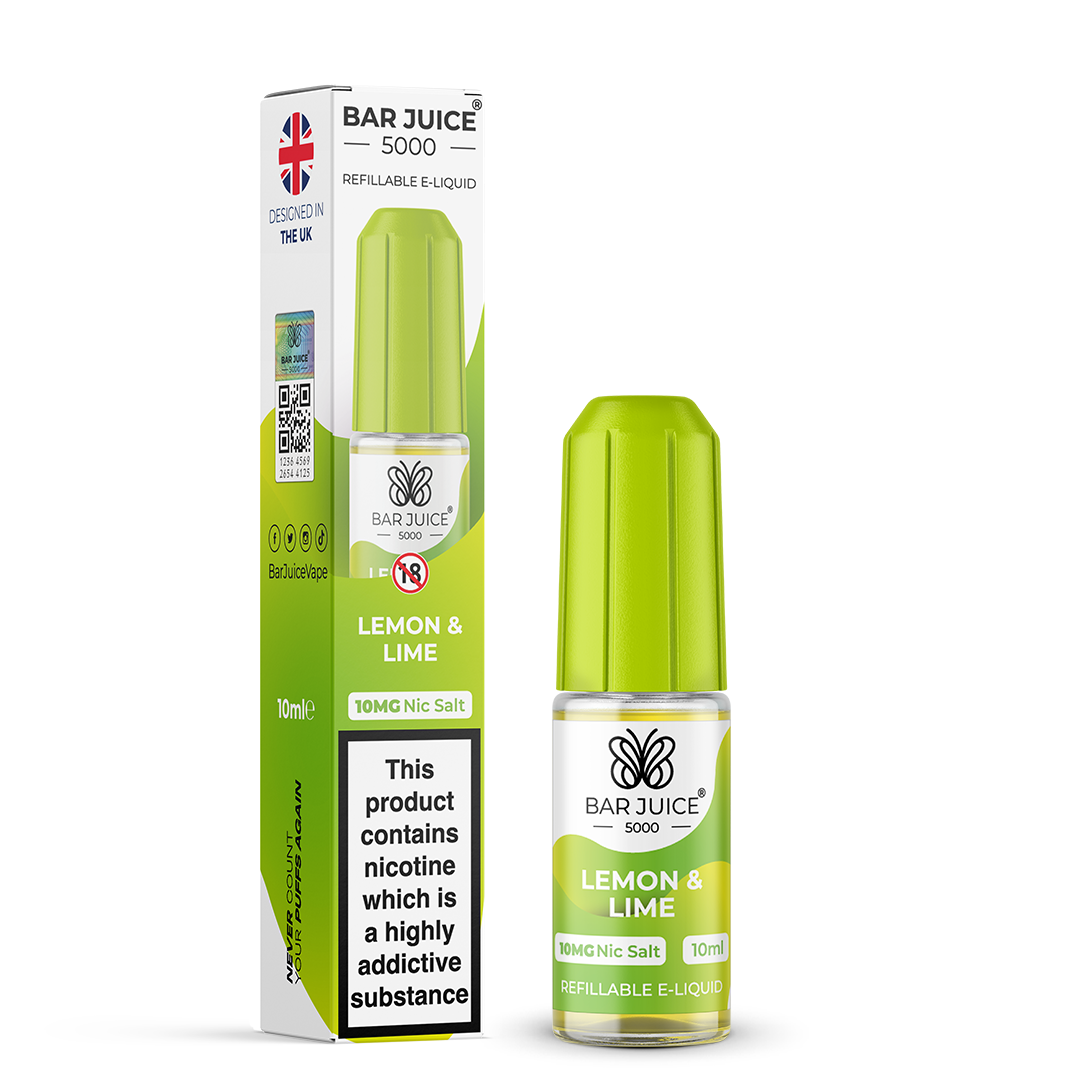 Bar Juice 5000 Lemon & Lime Nic Salt E-Liquid