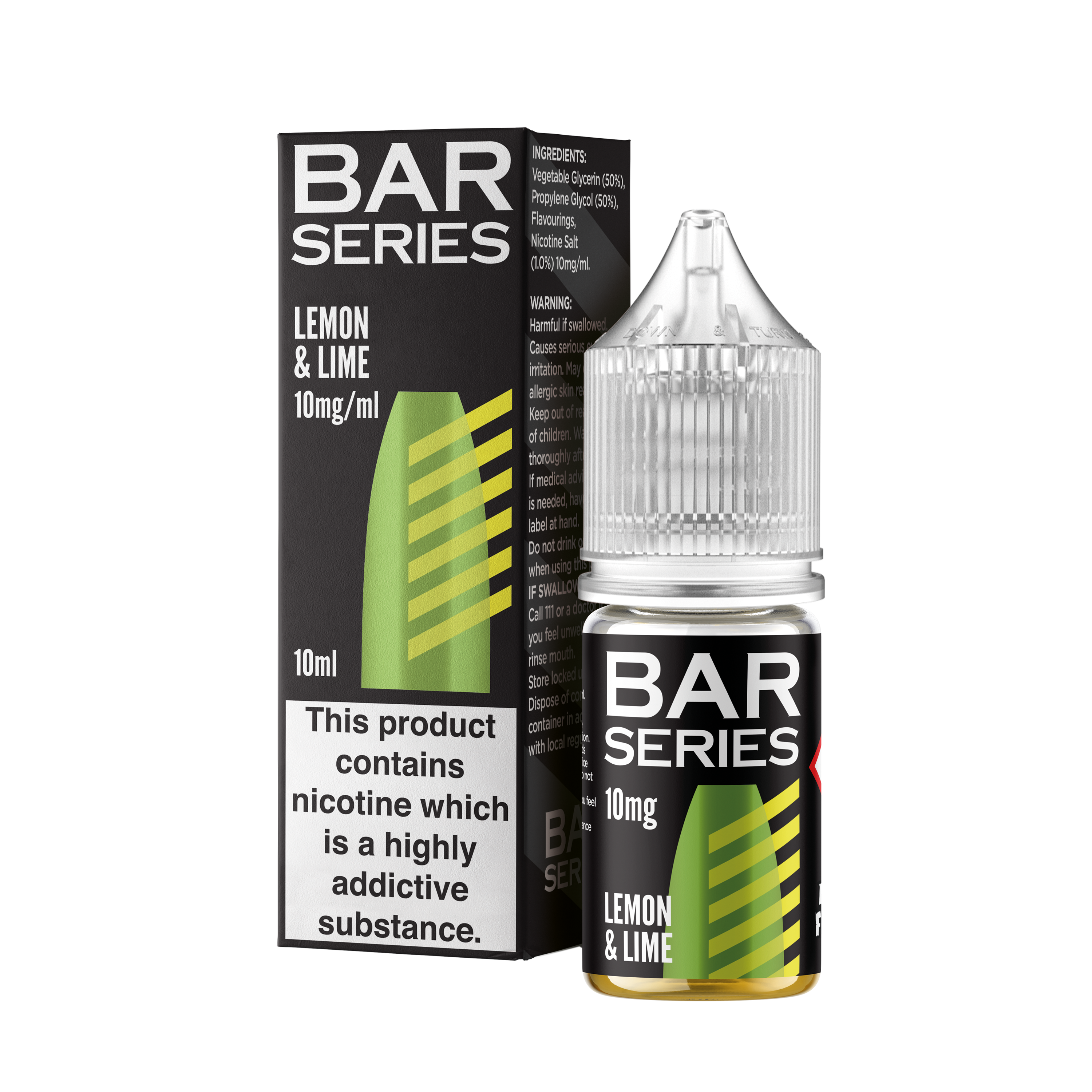 Bar Series Lemon & Lime Nic Salt E-Liquid