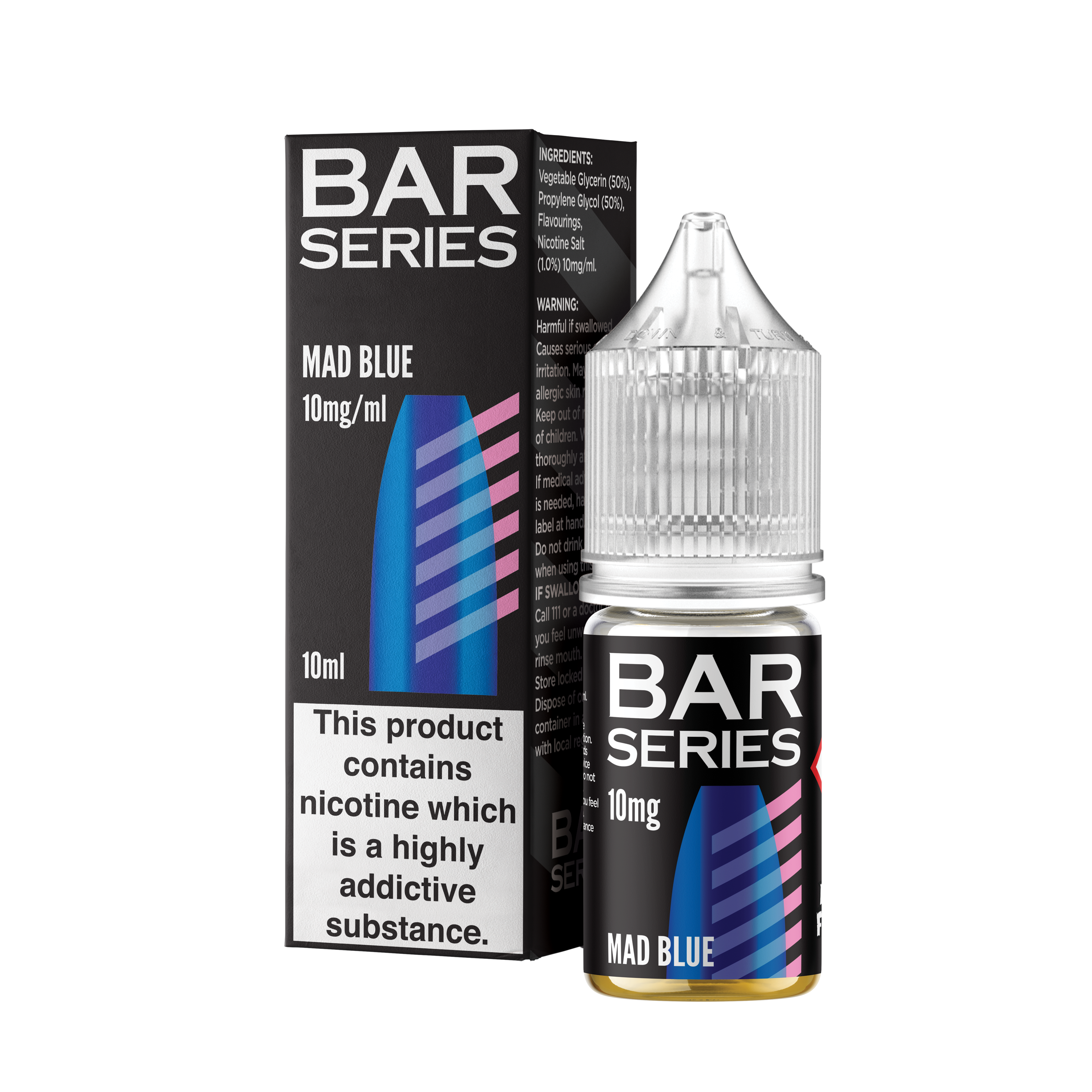 Bar Series Mad Blue Nic Salt E-Liquid