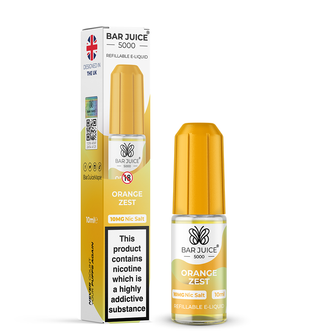 Bar Juice 5000 Orange Zest Nic Salt E-Liquid
