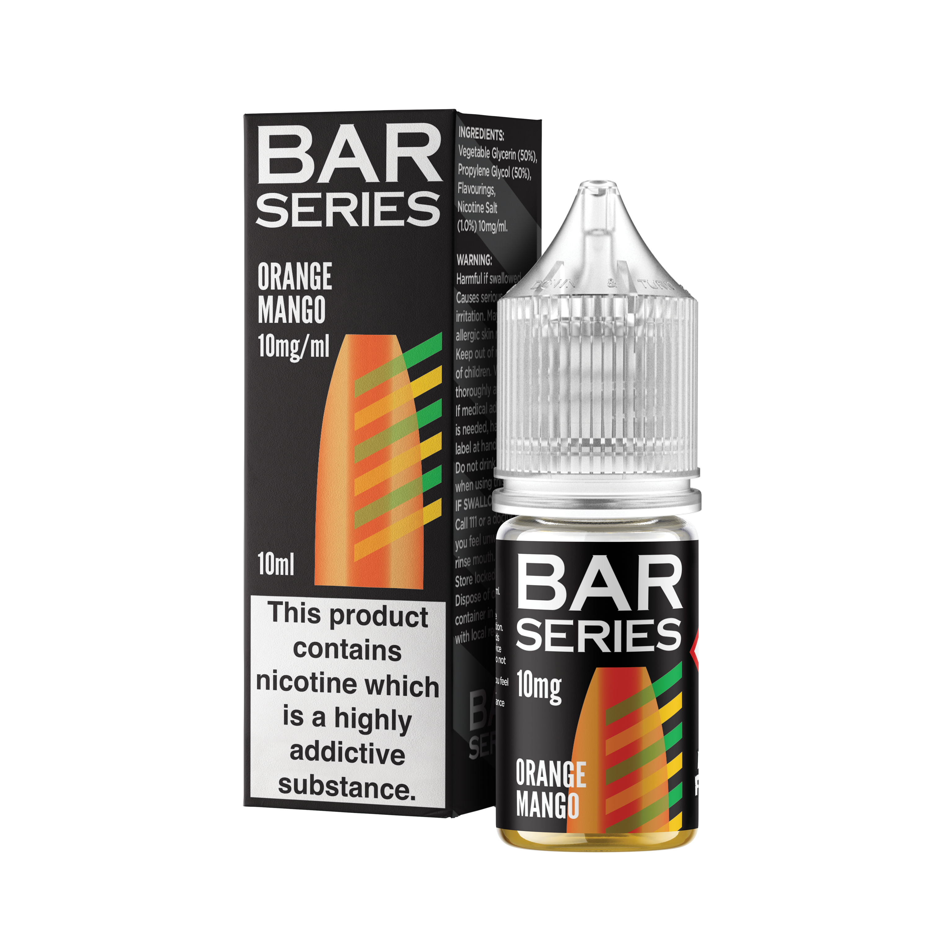 Bar Series Orange and Mango Nic Salt E-Liquid