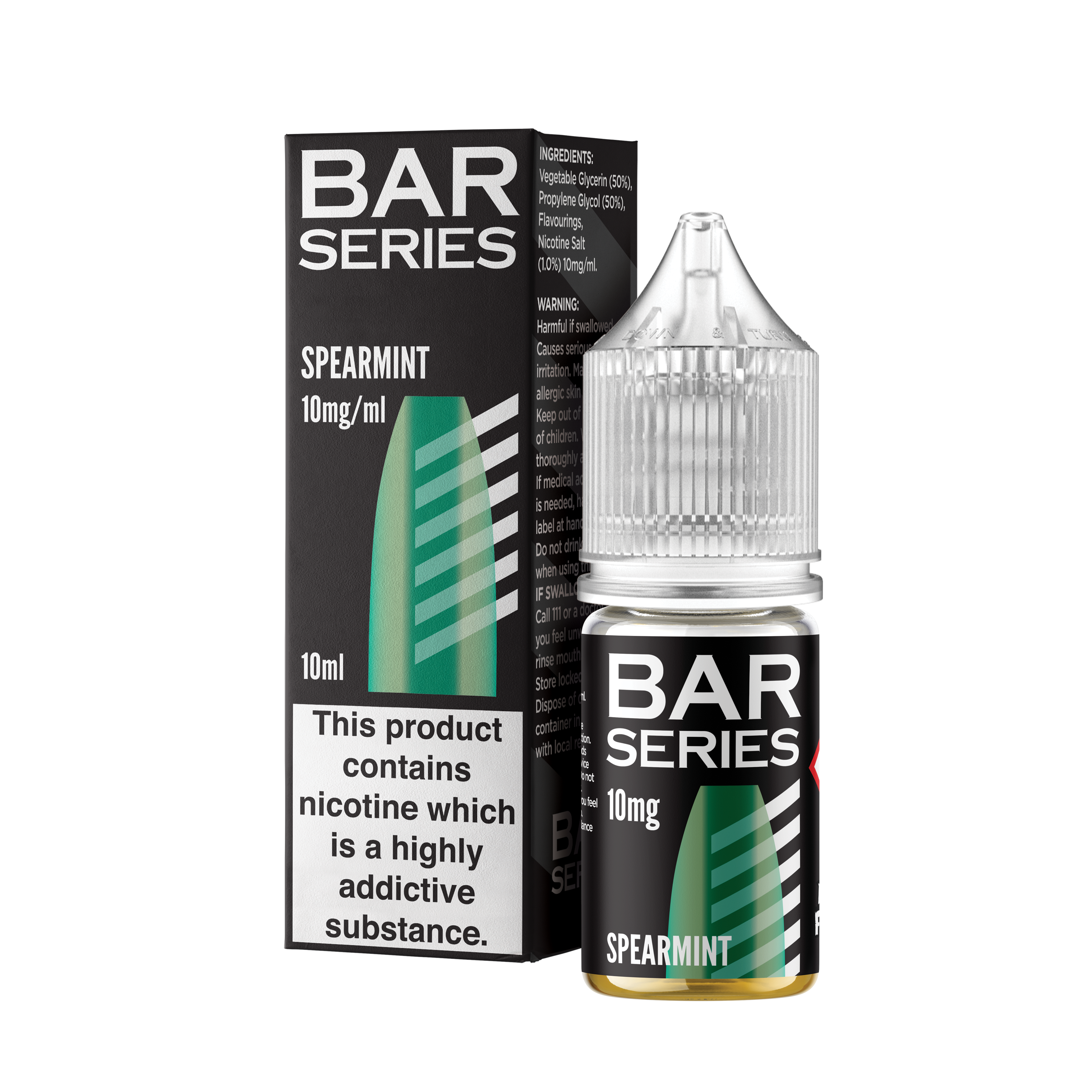 Bar Series Spearmint Nic Salt E-Liquid