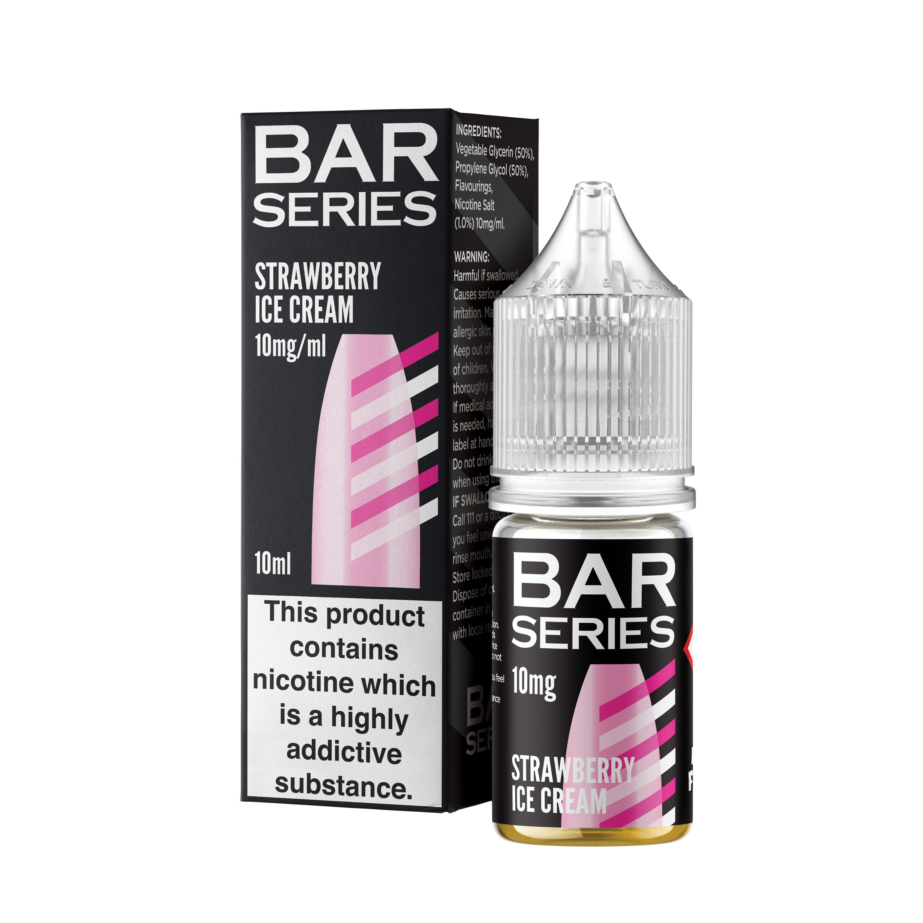Bar Series Strawberry Ice Cream Nic Salt E-Liquid
