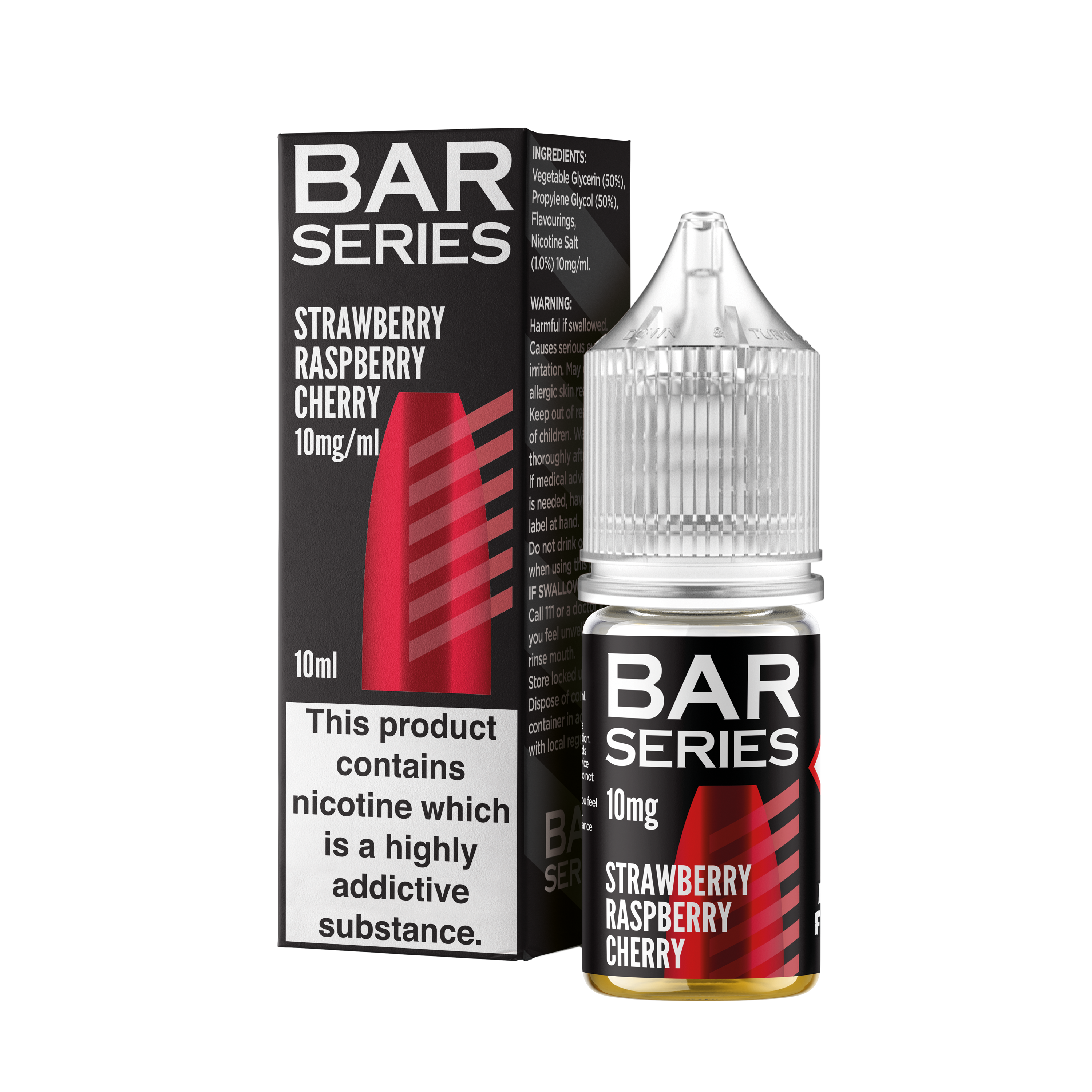 Bar Series Strawberry Raspberry Cherry Nic Salt E-Liquid