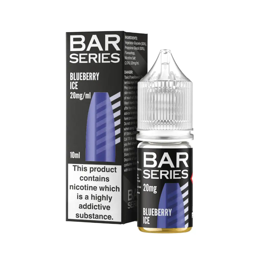Bar Series Blueberry Ice Nic Salt E-Liquid