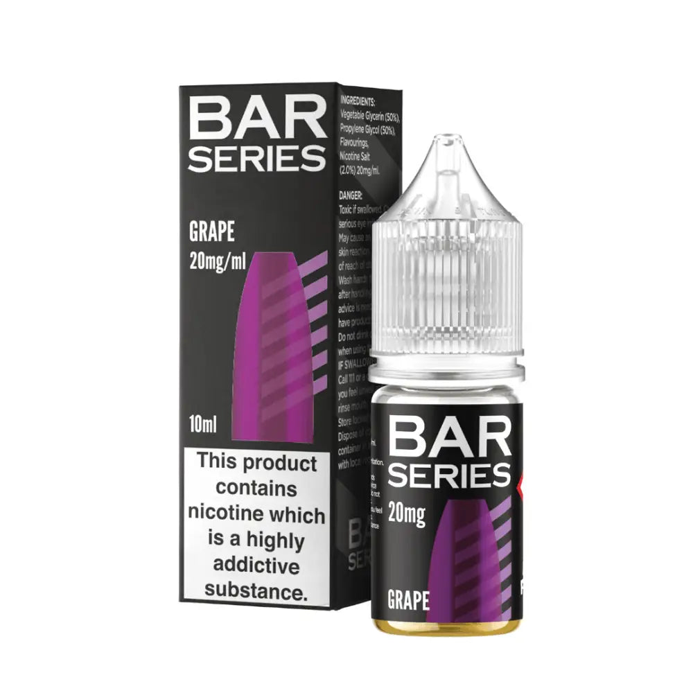 Bar Series Grape Nic Salt E-Liquid