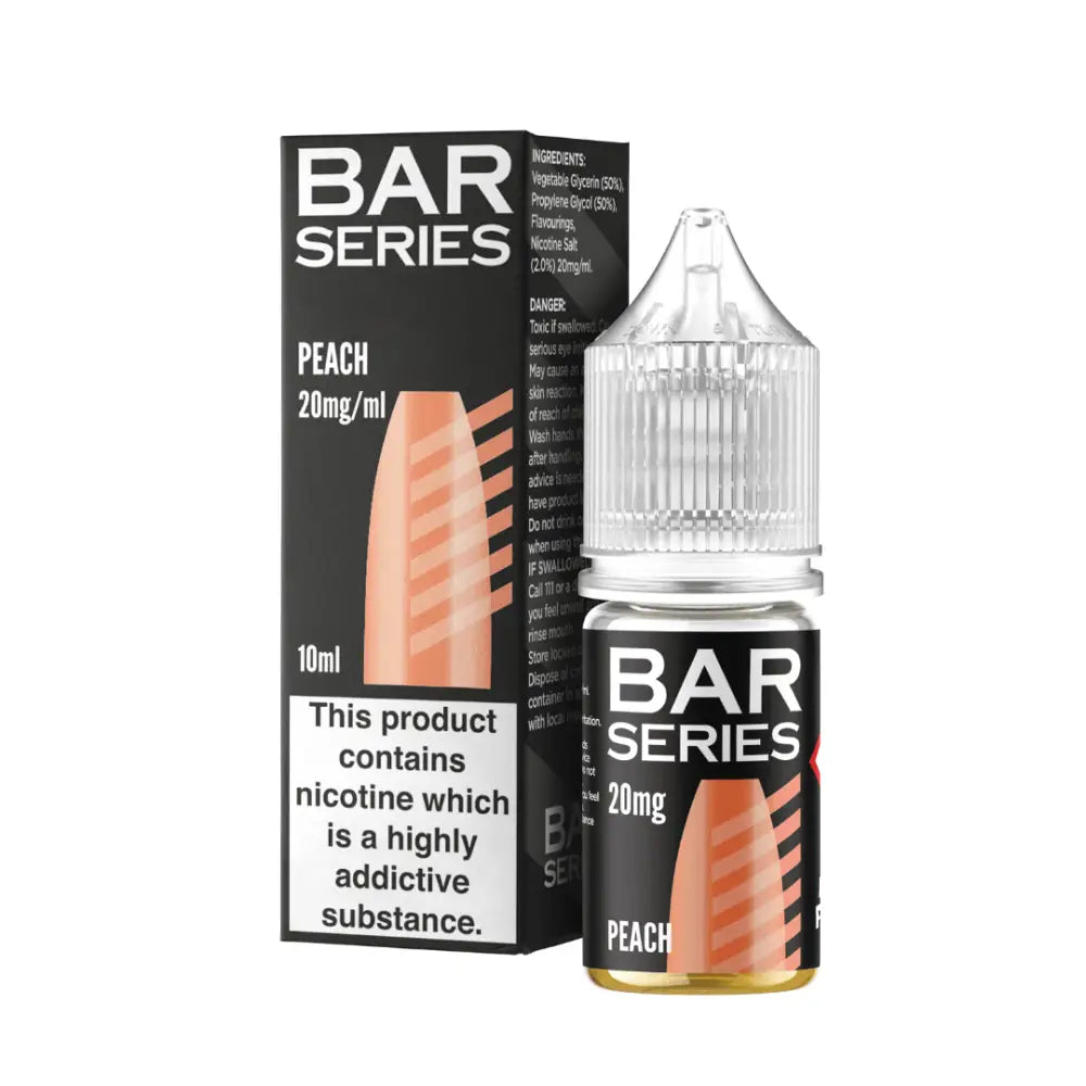 Bar Series Peach Nic Salt E-Liquid