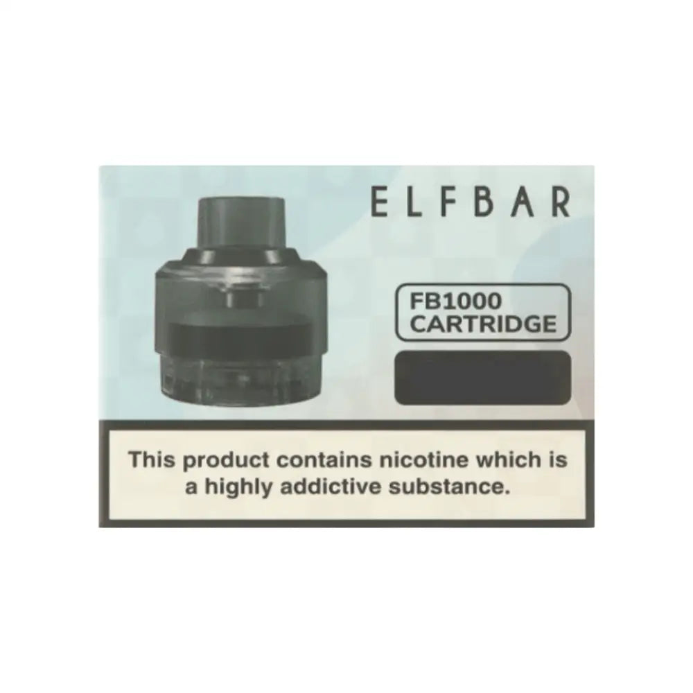 Elf Bar FB1000 3.5ml replacement pod for smokz vape store product display