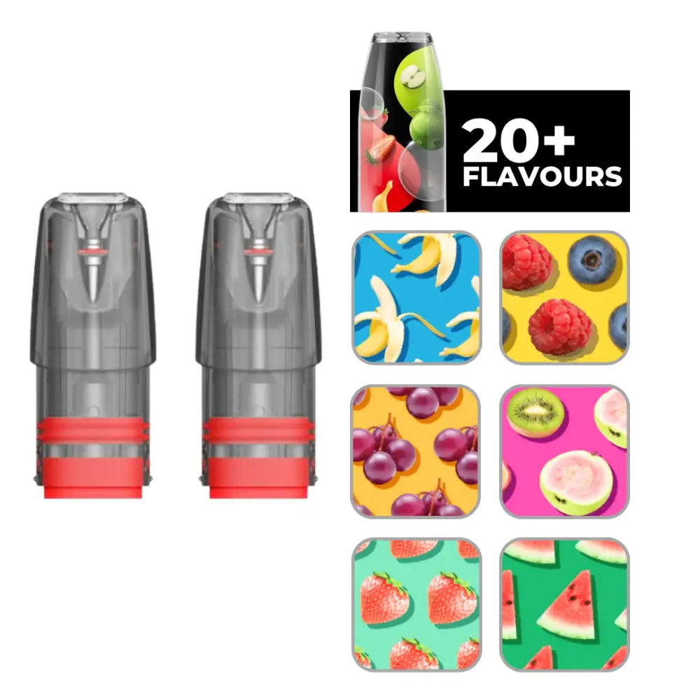 Elf Bar Mate 500 P1 prefilled pods with various fruit flavors at Smokz Vape Store