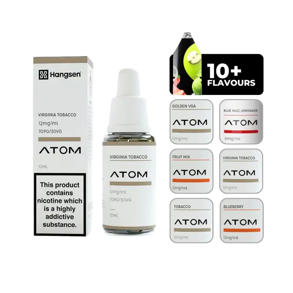 Hangsen Virginia Tobacco 10ml E-Liquid UK | Smokz Hangsen Virginia Tobacco 10ml E-Liquid UK | Smokz