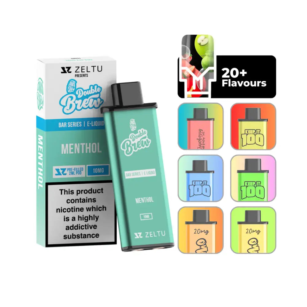 Ohm Brew Double Brew Zeltu X3 Pods | Buy Pod Vape UK Smokz Ohm Brew Double Brew Zeltu X3 Pods | Buy Pod Vape UK Smokz