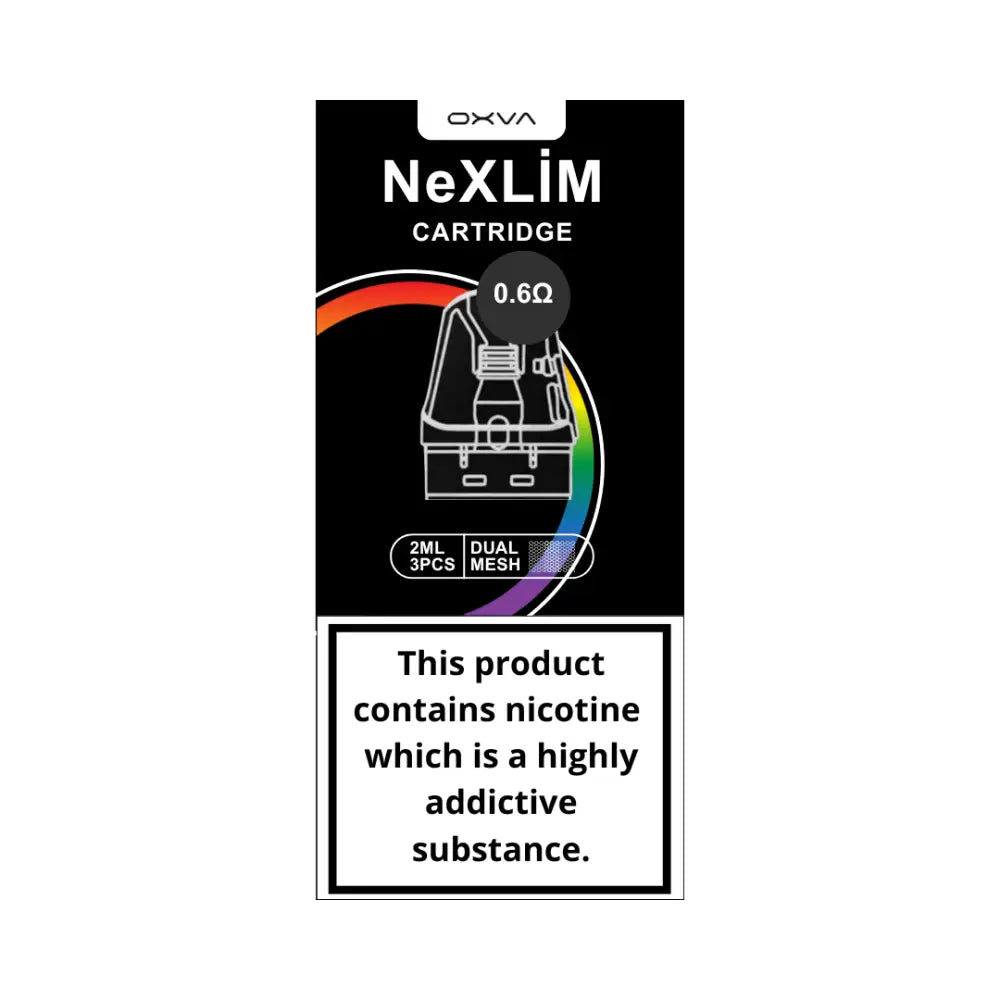 Oxva Nexlim 4ml Cartridge Refillable Pods UK | Smokz Oxva Nexlim 4ml Cartridge Refillable Pods UK | Smokz