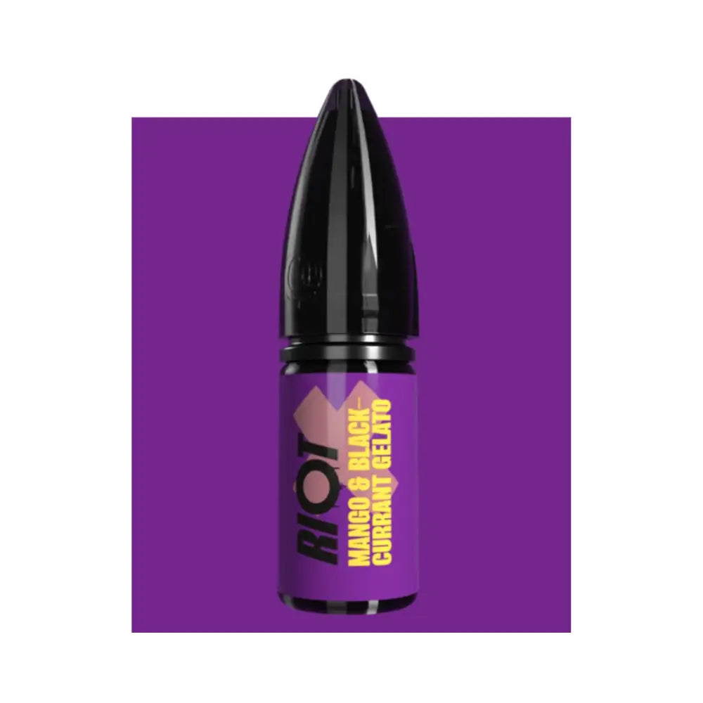 Riot X Mango & Blackcurrant Gelato Nic Salts.
