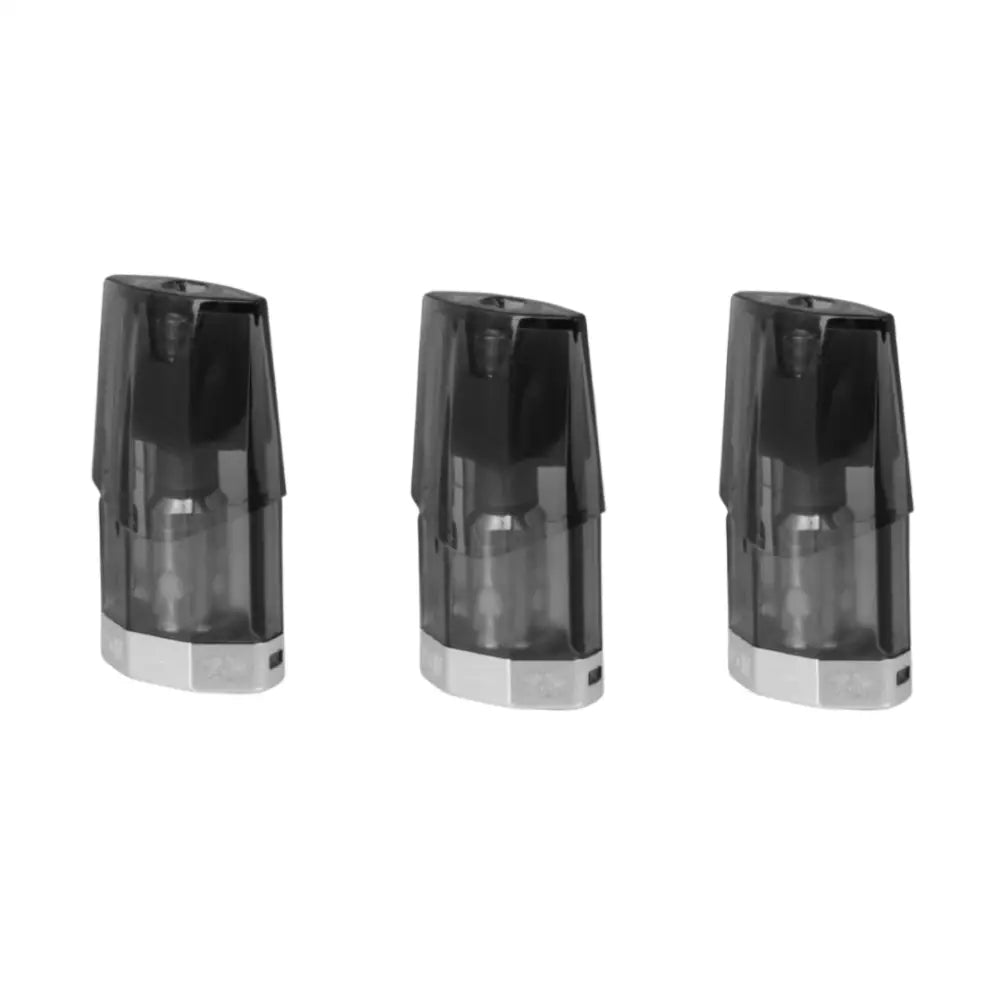 Black transparent Smok Nfix pods with silver bases for Smok Nfix vape device at Smokz Vape Store