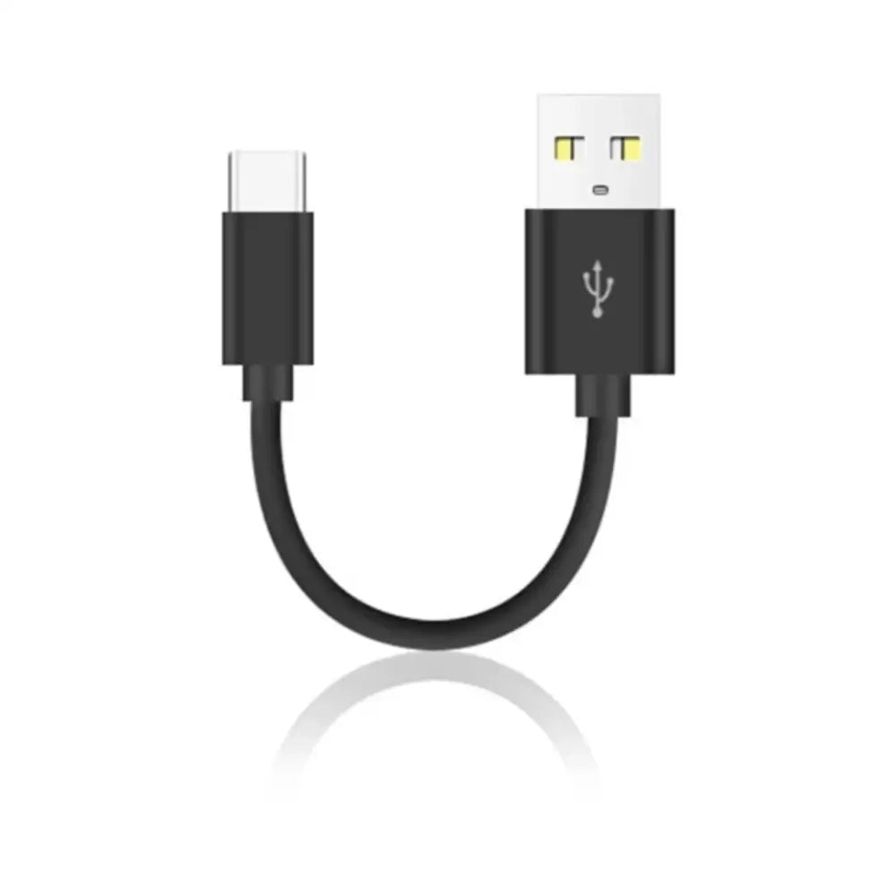 Black USB-C to USB-A adapter cable for Usb-c cable and USB devices
