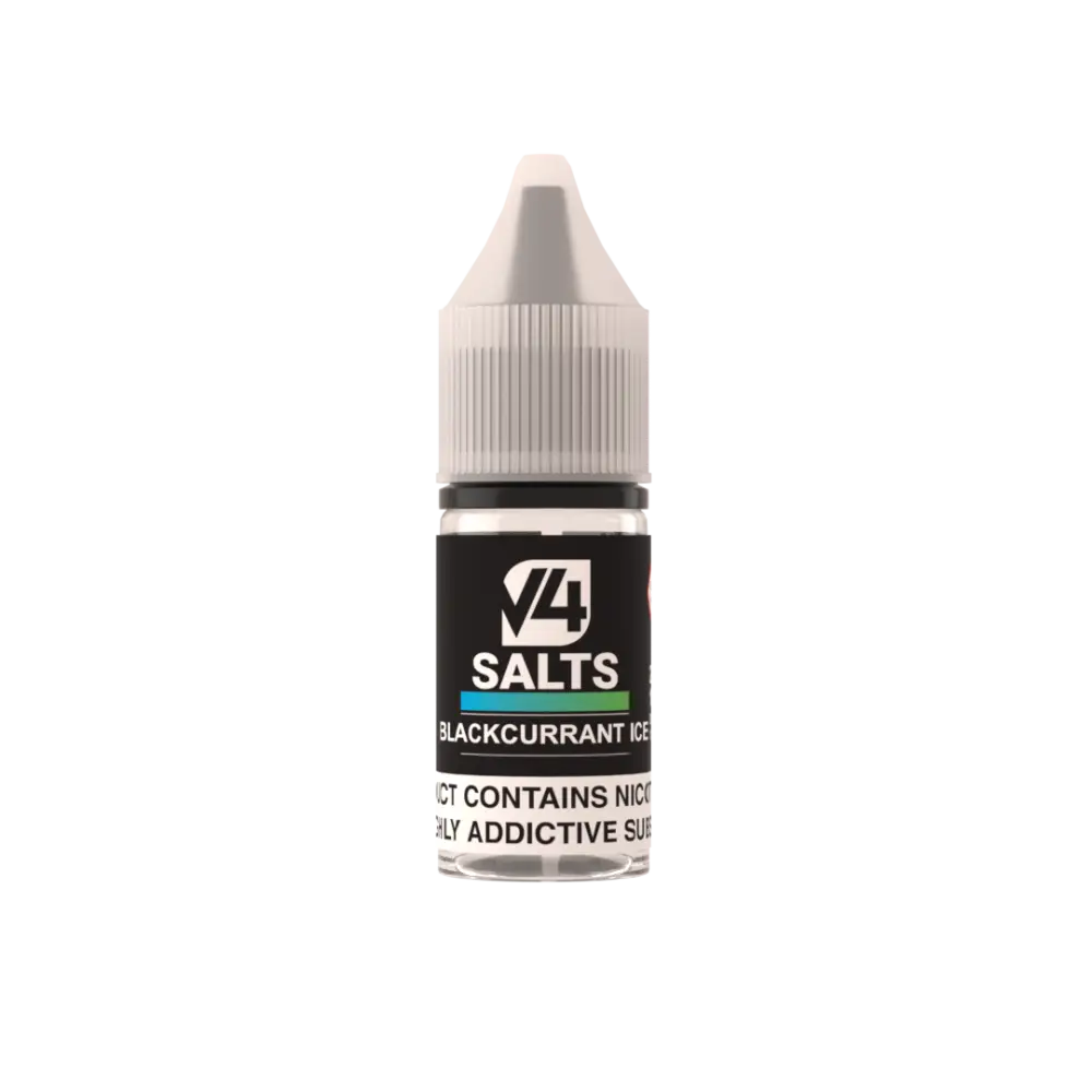 Blackcurrant Ice Nic Salt E-Liquid from Smokz Vape Store, V4 Salts Blackcurrant Ice Nic