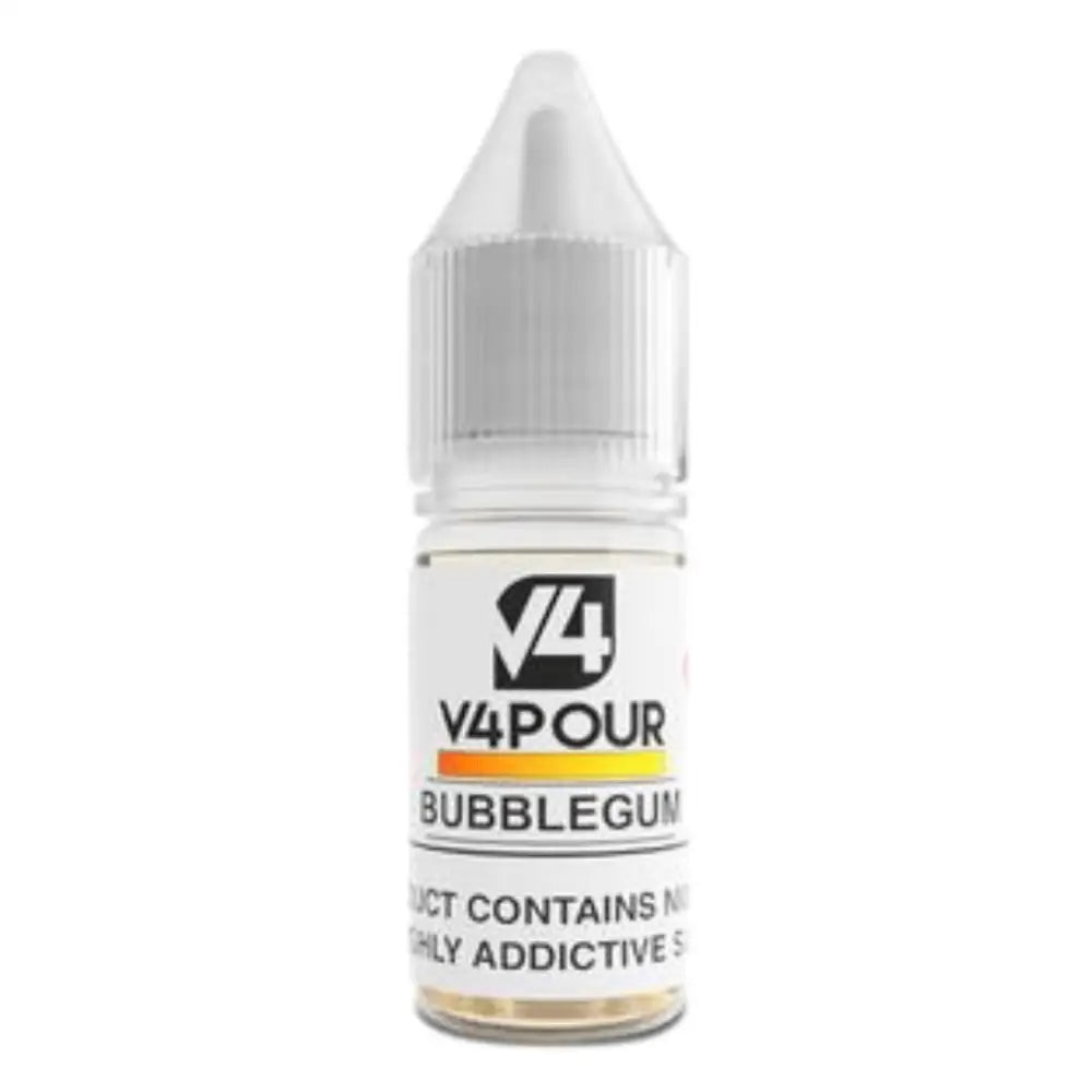 Vape juice bottle featuring vapour bubblegum 10ml flavor at Smokz Vape Store