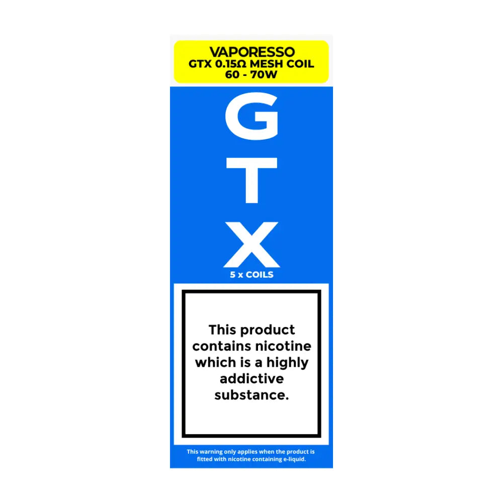 best ivg vape Vaporesso GTX Coils Pack of 5