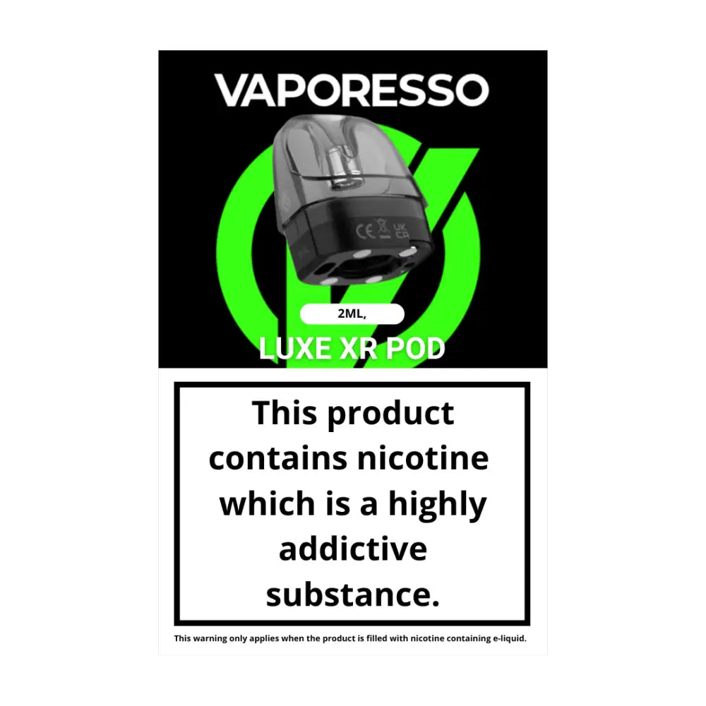 Vaporesso Luxe XR Pods 5ml | Buy Vape Pods UK | Smokz Vaporesso Luxe XR Pods 5ml | Buy Vape Pods UK | Smokz