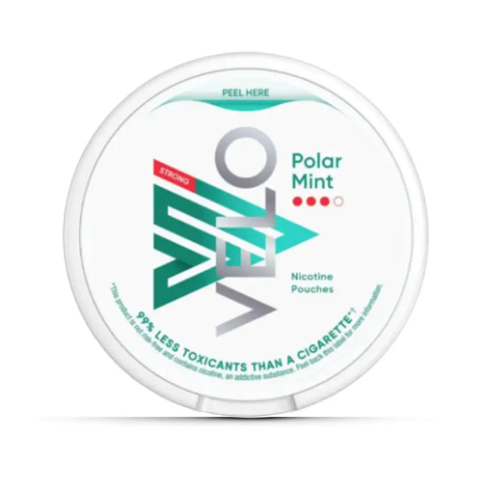 Velo Polar Mint Nicotine Pouches.