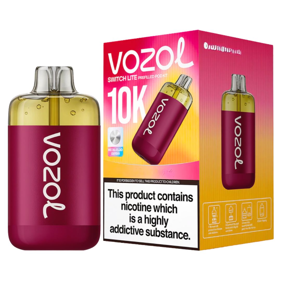 Vozol 10k Switch Lite Prefilled Pod Kit VZ Jaffa Cake