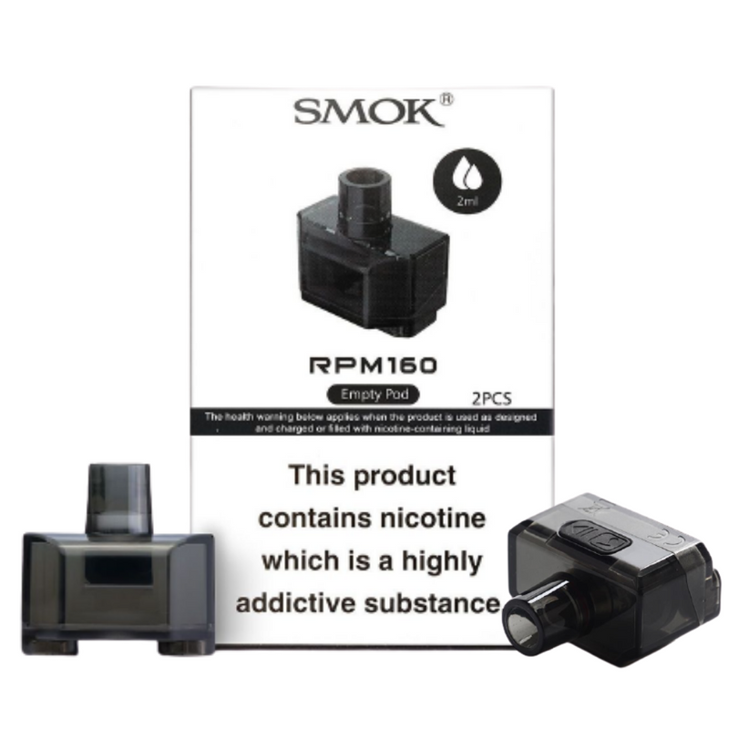 Smok RPM160 Empty Pods 2pcs - Smokz Vape Store