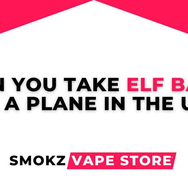 Can You Bring Elf Bar Disposable Vapes to the UK Flight