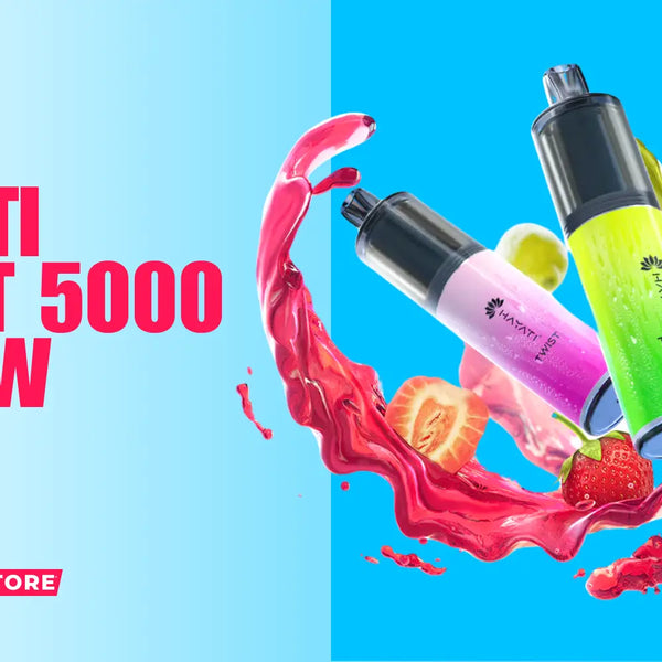 Hayati Twist 5000 Blue Sour Raspberry Disposable Vapes UK