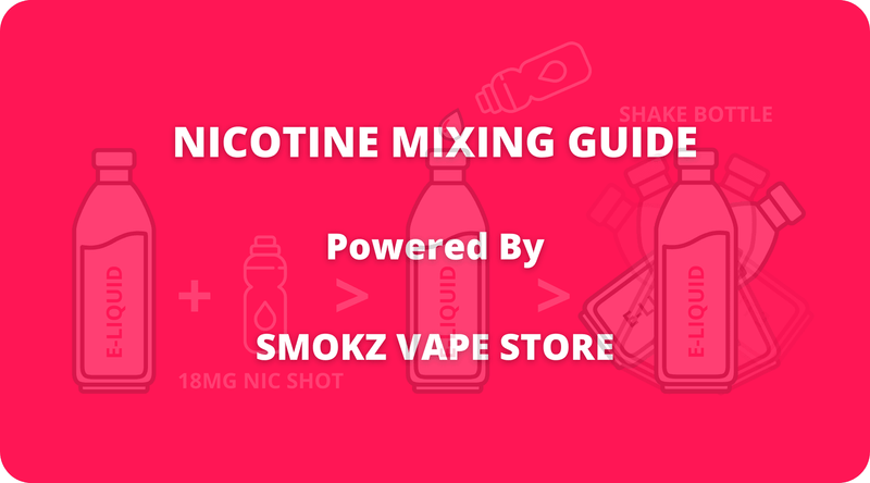 How To Mix Nicotine Guide - Smokz Vape Store