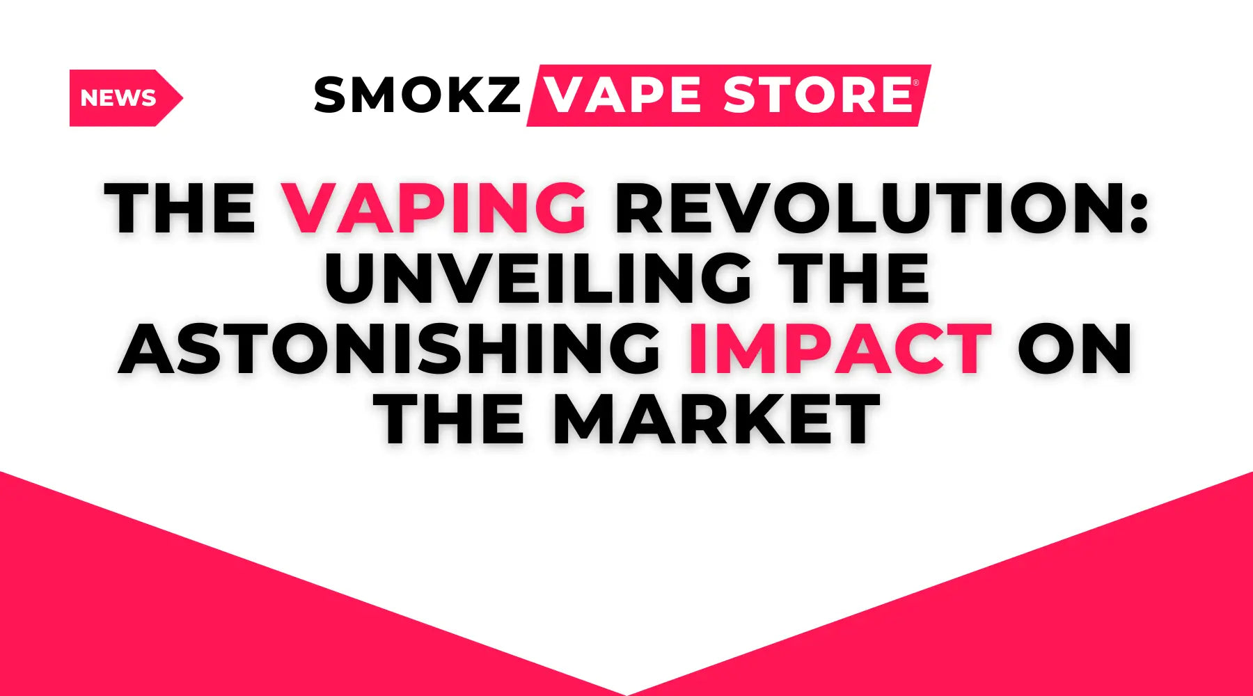 The Vaping Revolution: Unveiling the Astonishing Impact on the Market