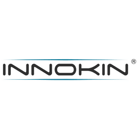 Innokin logo with turquoise stripe for nic salt and 50ml or 100ml e-liquids collection