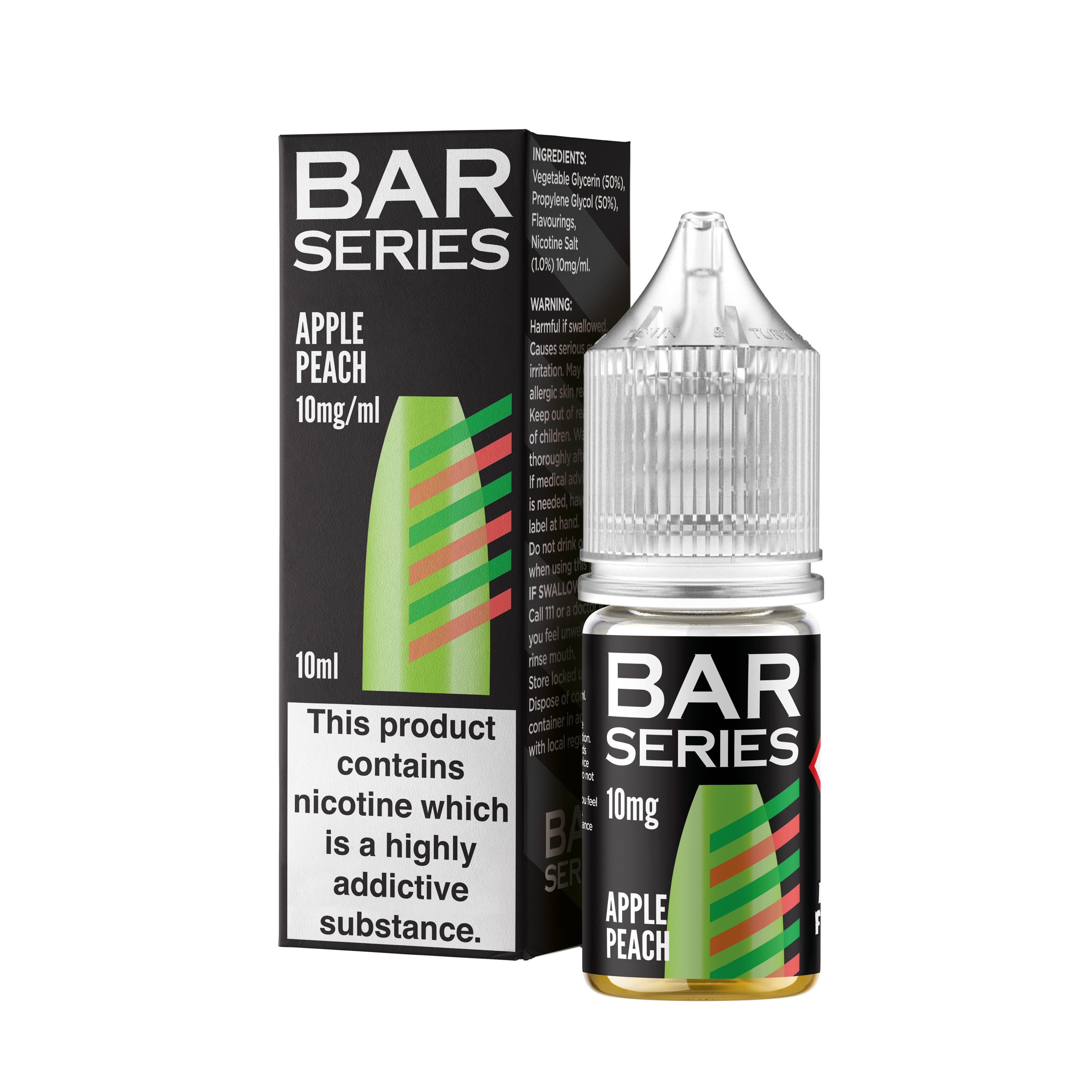 Bar Series Apple Peach Nic Salt E-Liquid