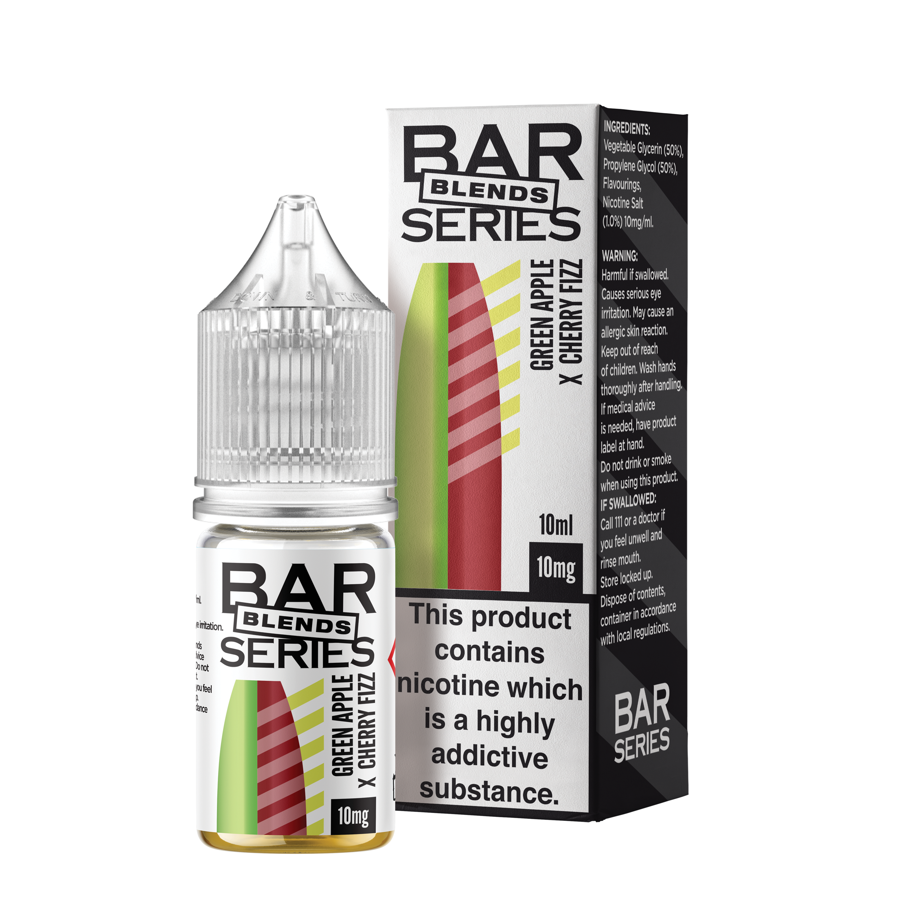 Bar Series Green Apple X Cherry Fizz Nic Salt E-Liquid