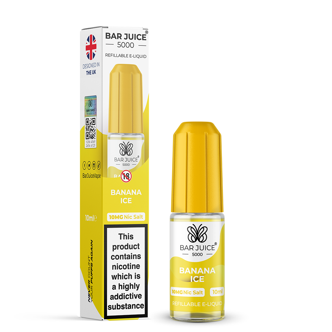 Bar Juice 5000 Banana Ice Nic Salt E-Liquid