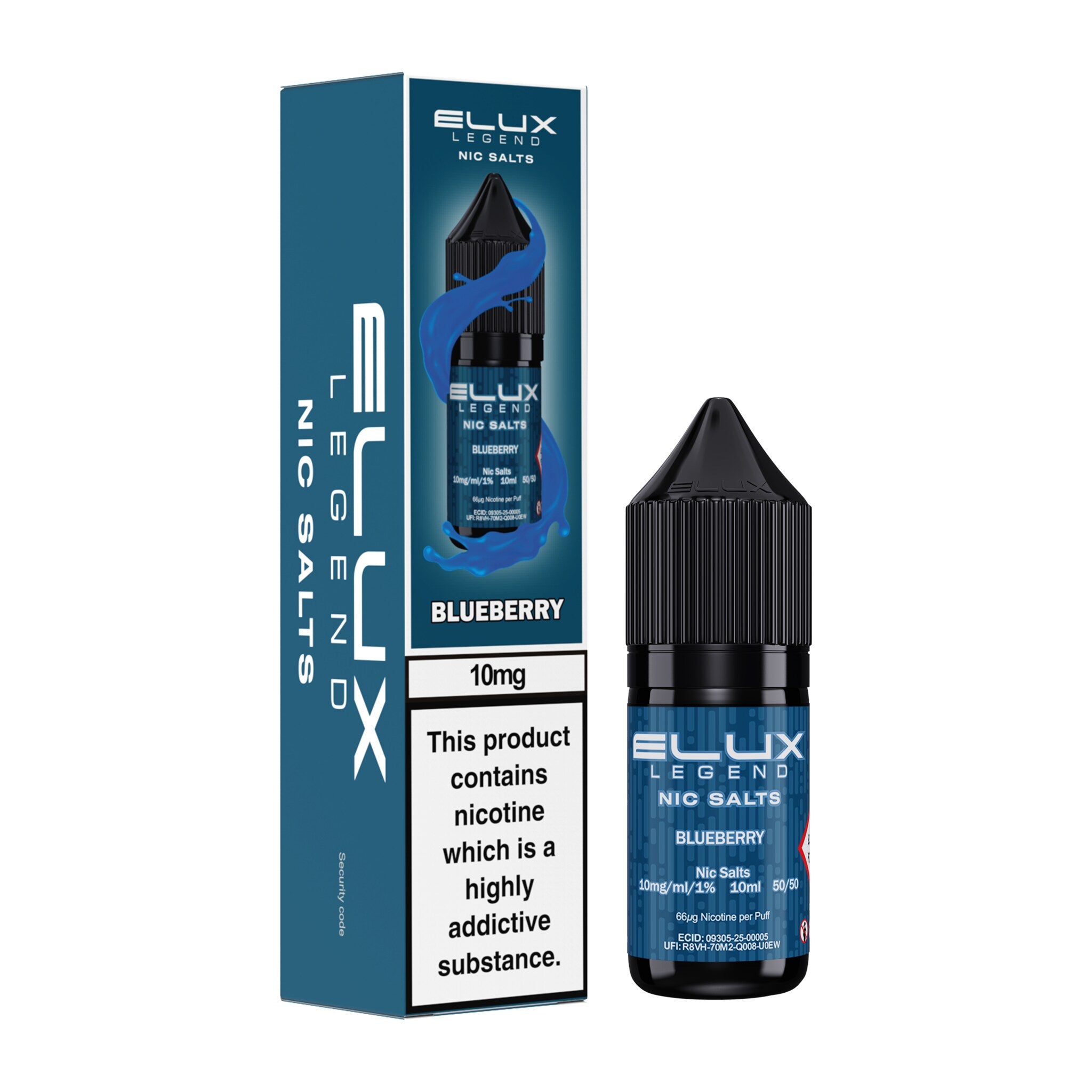 Elux Legend Blueberry Nic Salt E-Liquid 10ml