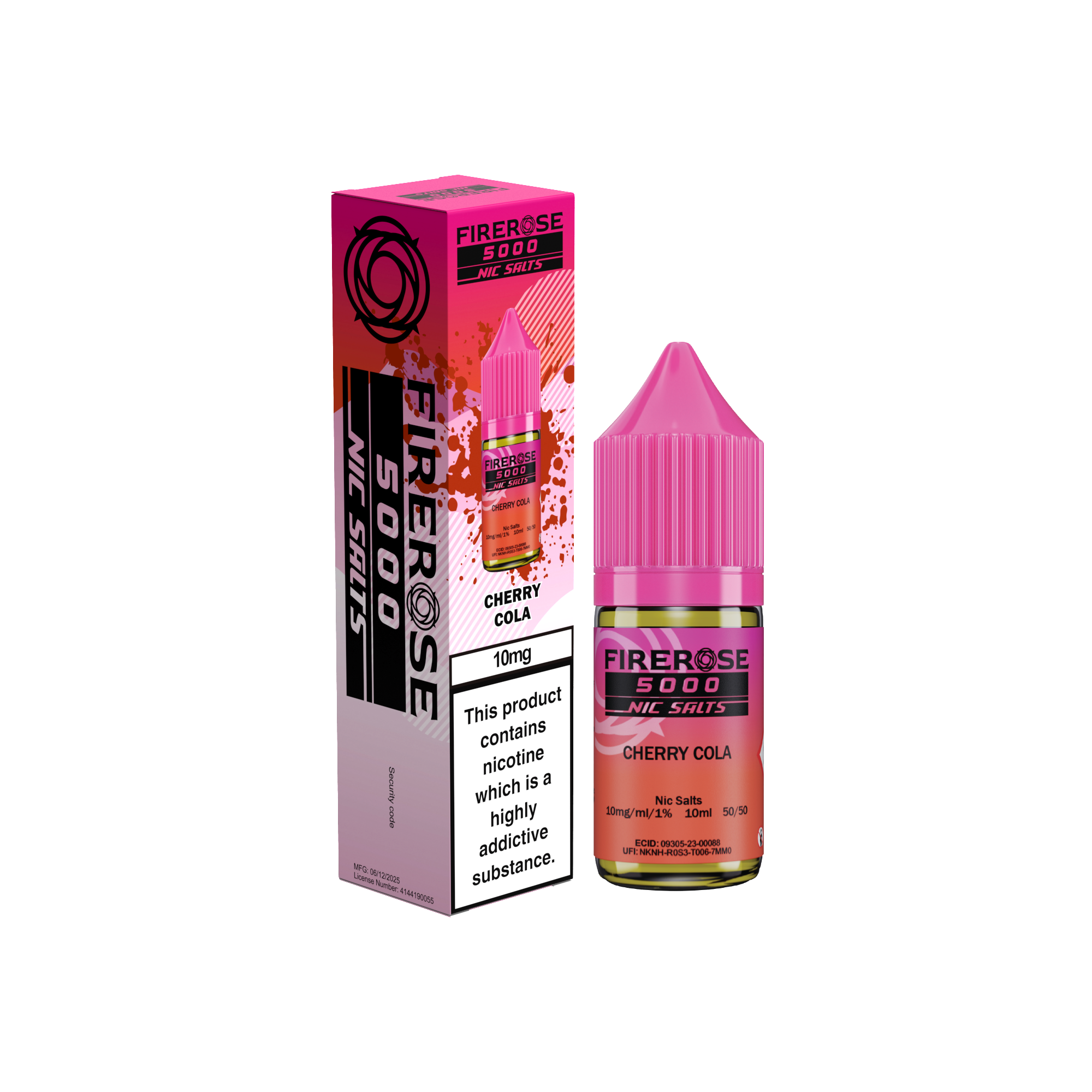 Firerose 5000 Cherry Cola Nic Salt E-Liquid