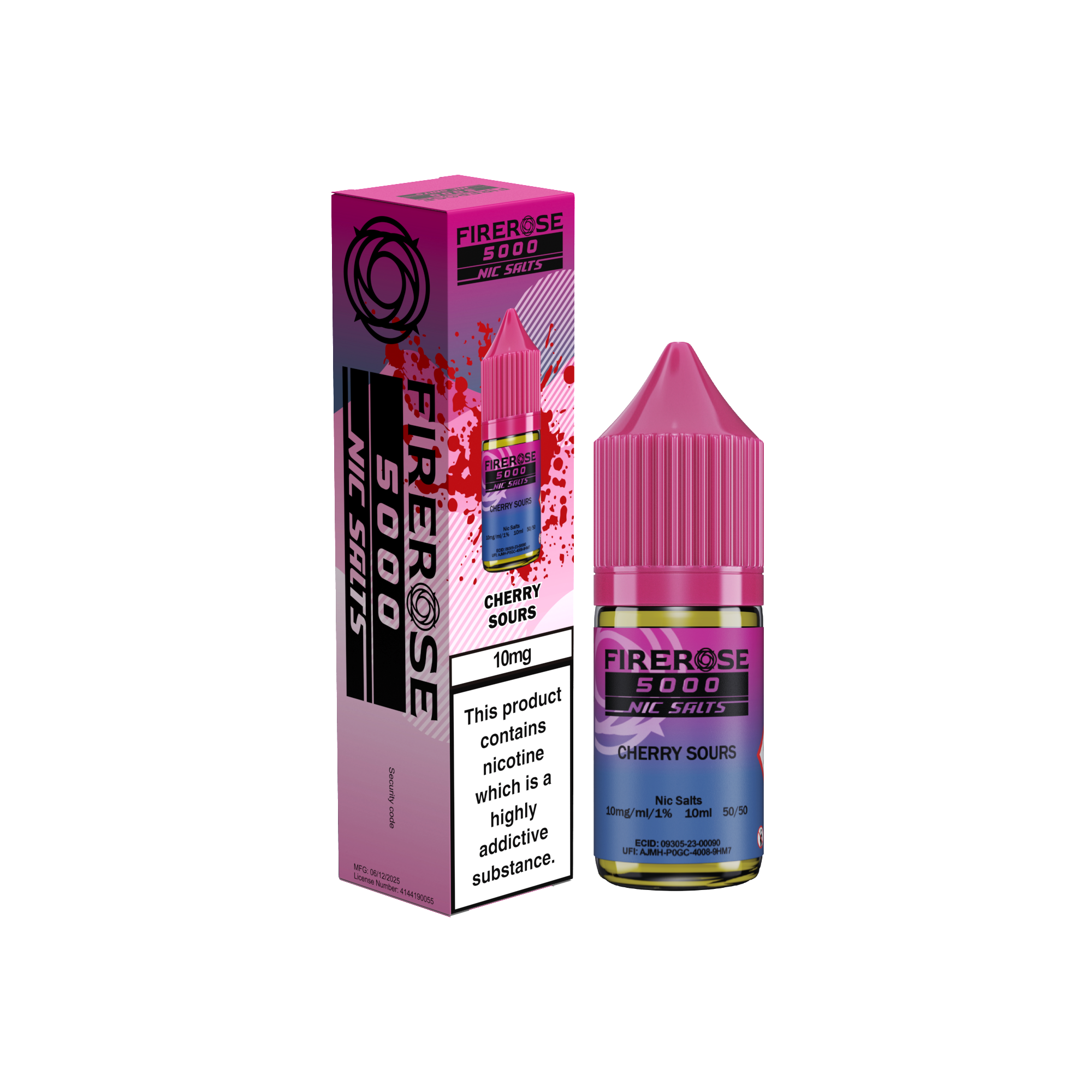 Firerose 5000 Cherry Sours Nic Salt E-Liquid
