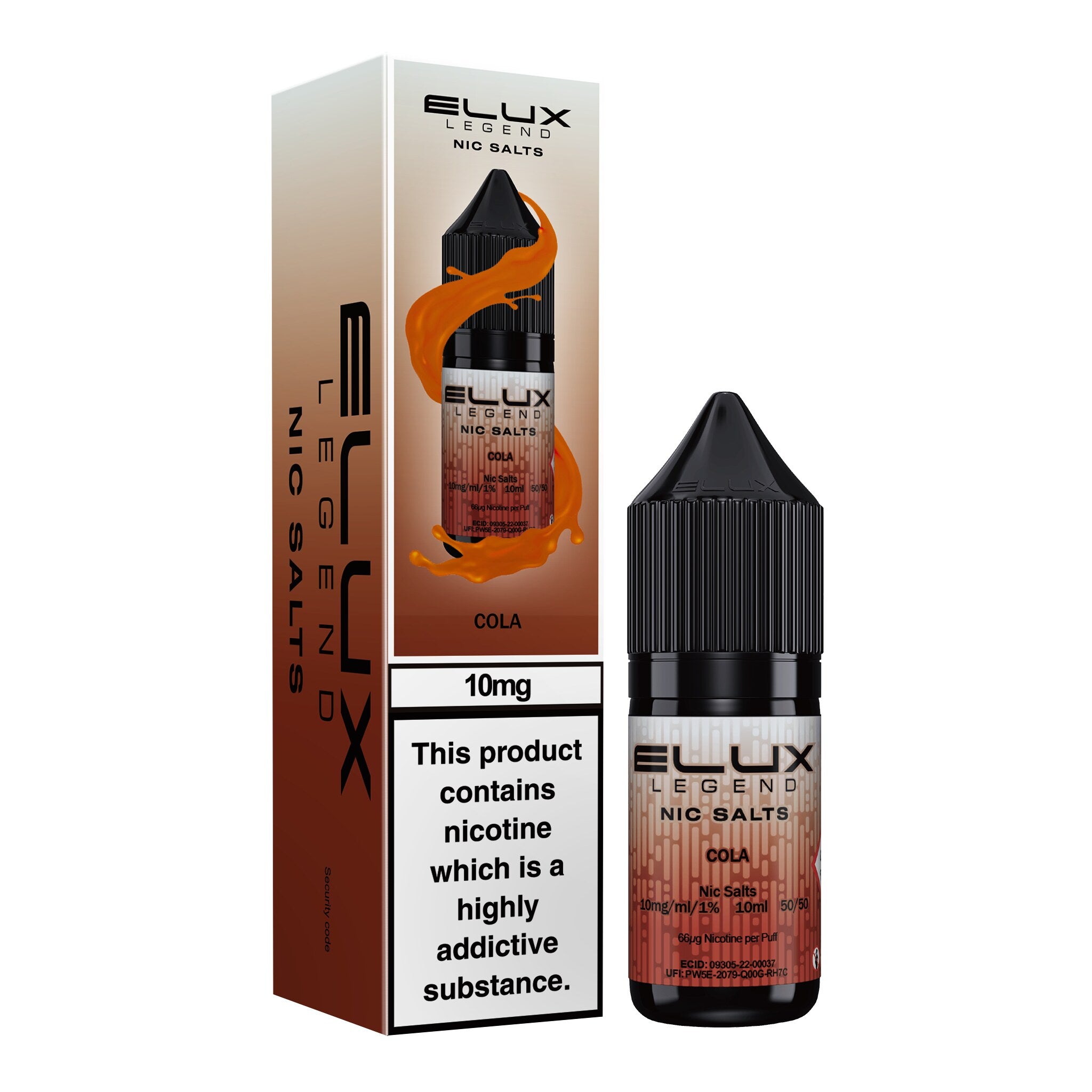 Elux Legend Cola Nic Salt E-Liquid 10ml