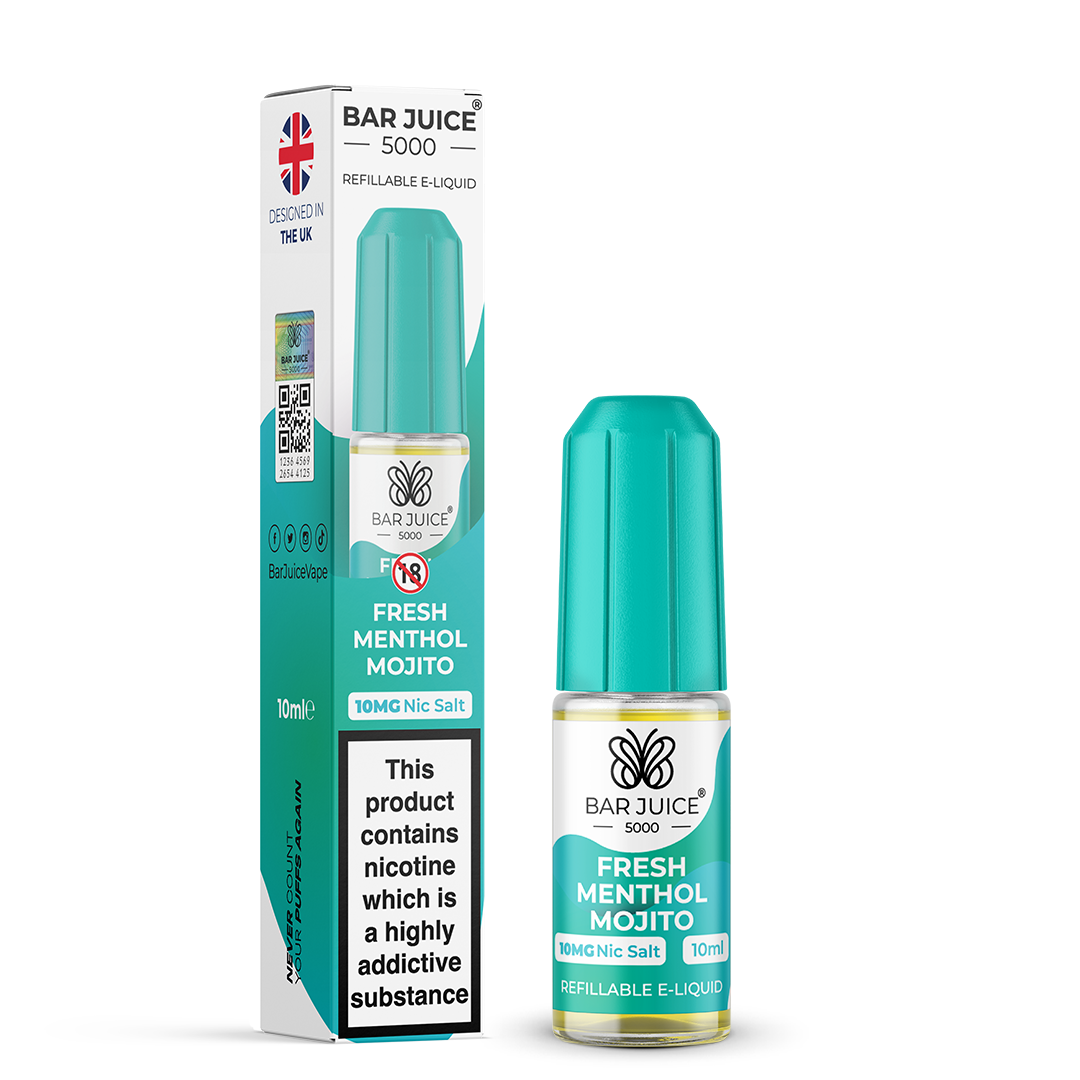 Bar Juice 5000 Fresh Menthol Mojito Nic Salt E-Liquid