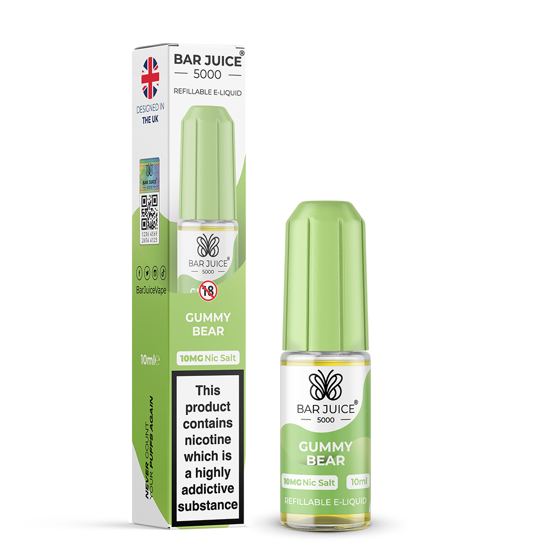 Bar Juice 5000 Gummy Bear Nic Salt E-Liquid