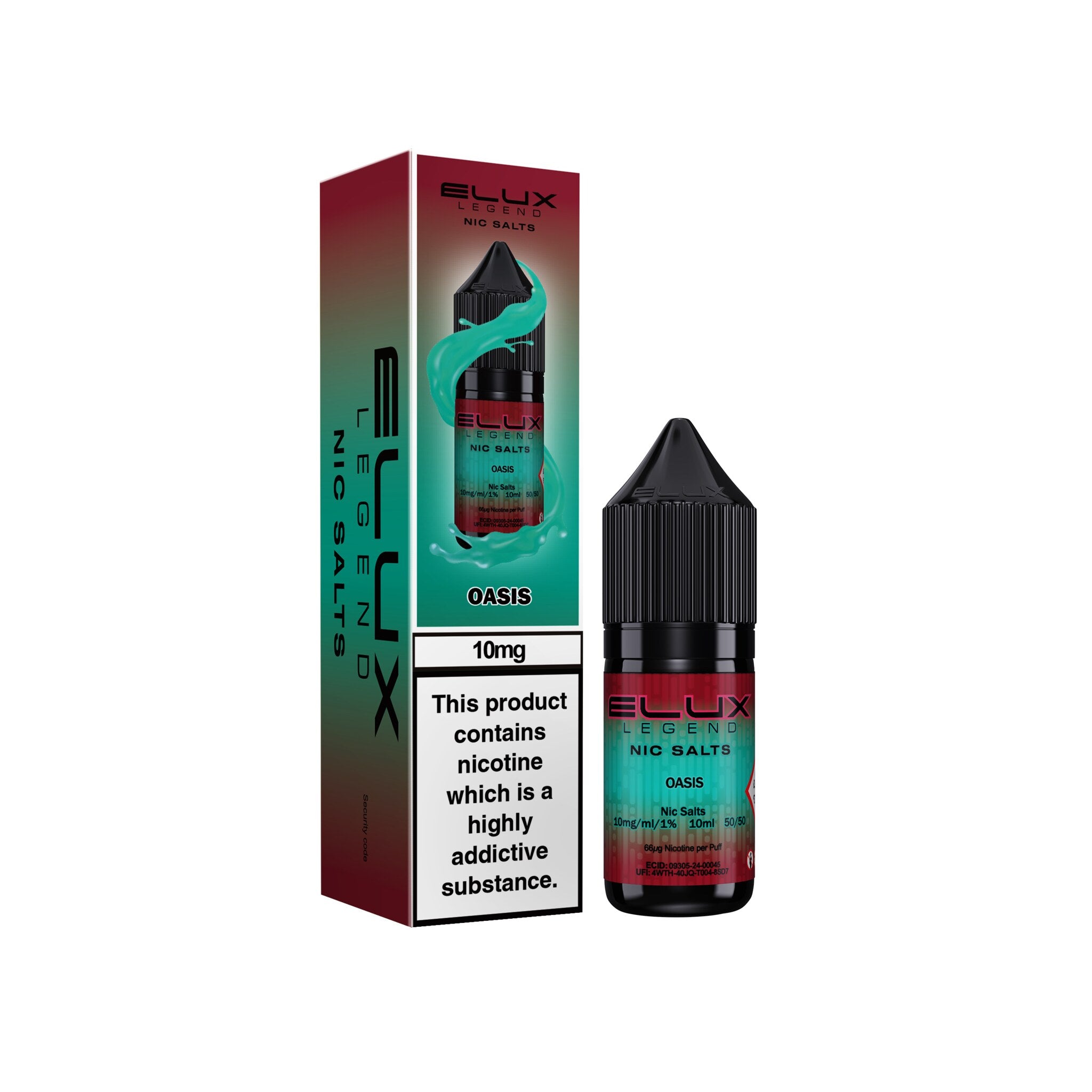 Elux Legend Oasis Nic Salt E-Liquid 10ml