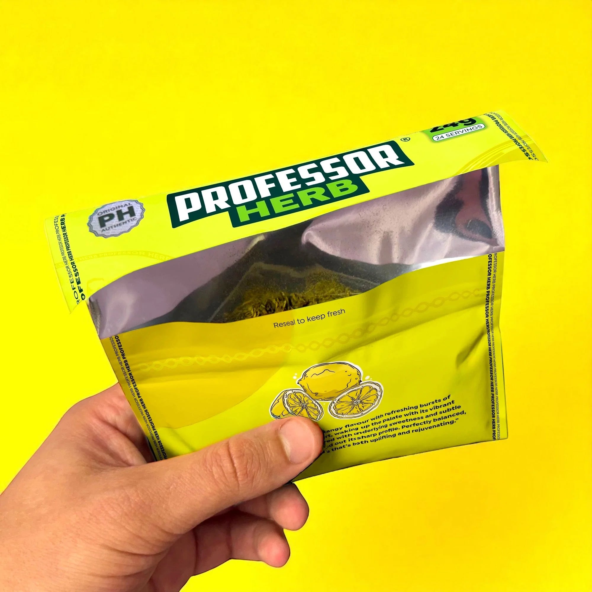 Professor Herb Premium Hemp Blend Lemon