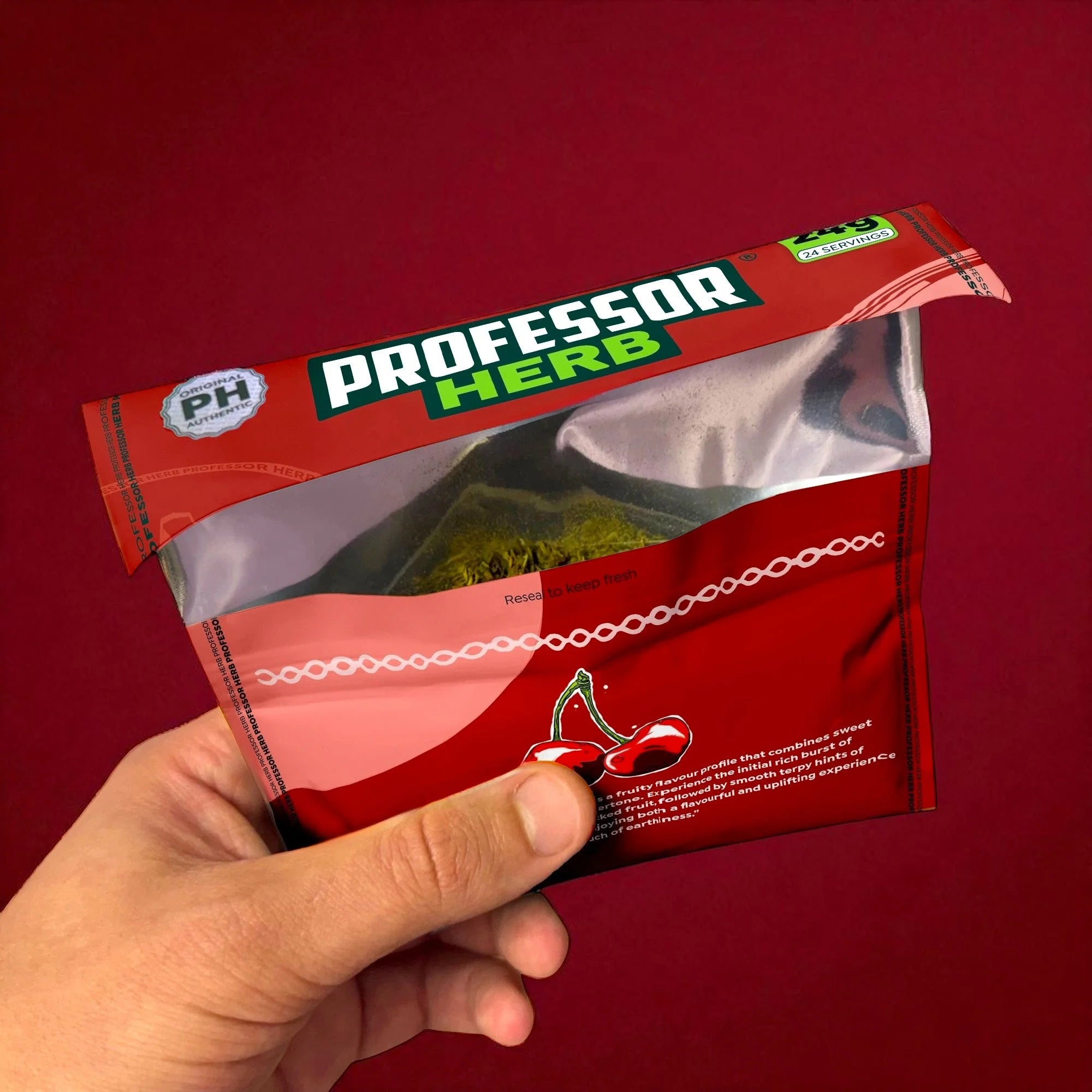 Professor Herb Premium Hemp Blend Cherry Bomb