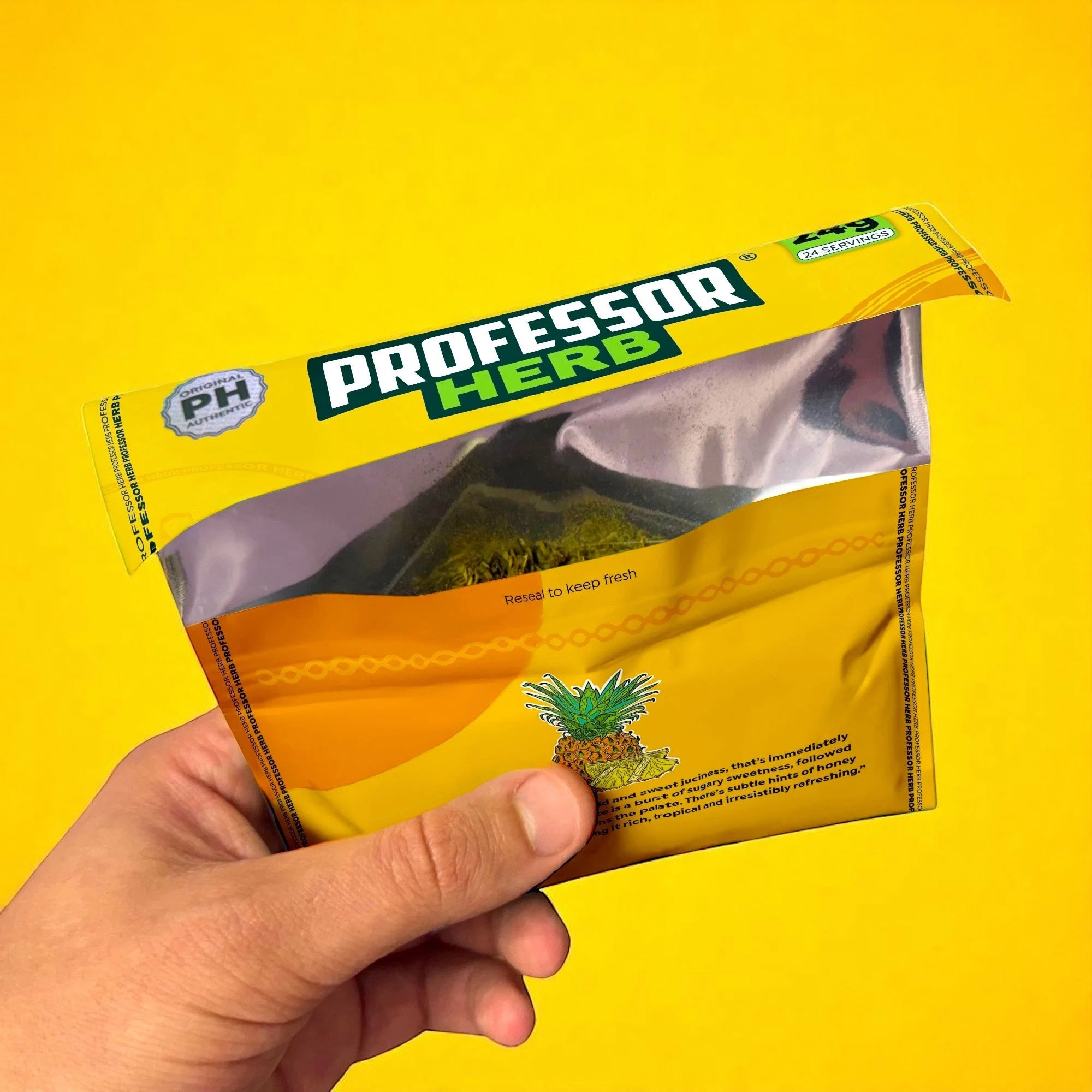 Professor Herb Premium Hemp Blend Pineapple