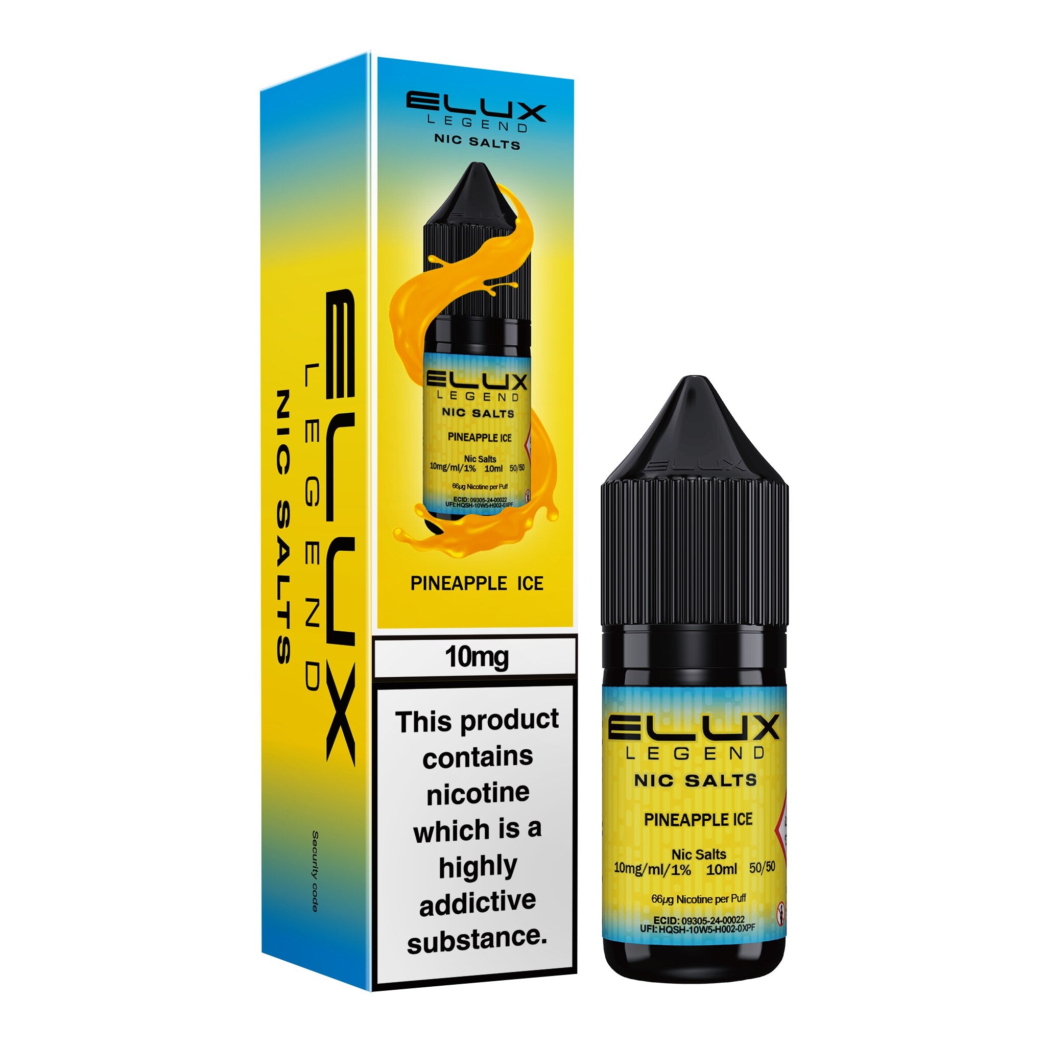 Elux Legend Pineapple Ice Nic Salt E-Liquid 10ml