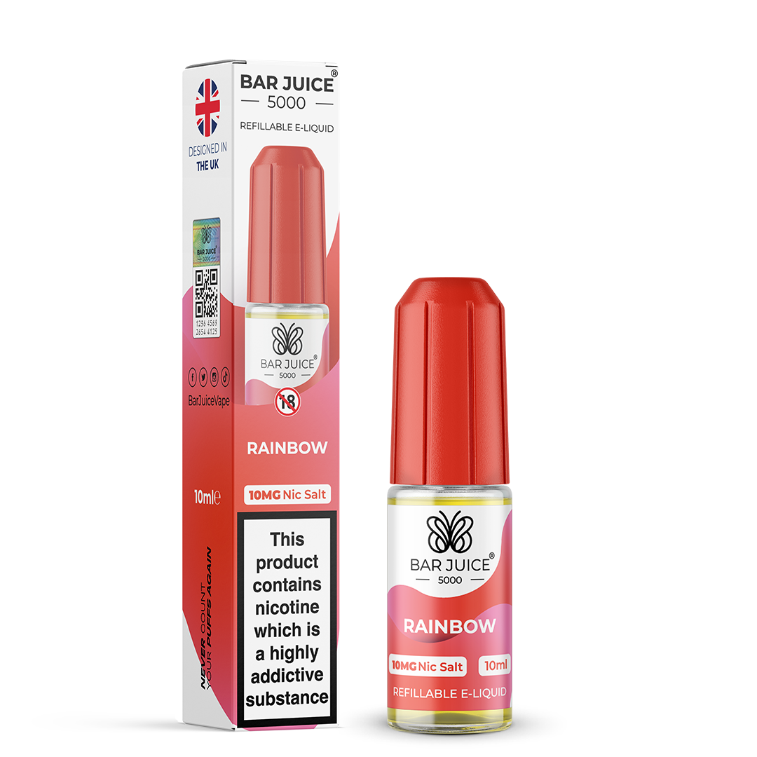 Bar Juice 5000 Rainbow Nic Salt E-Liquid