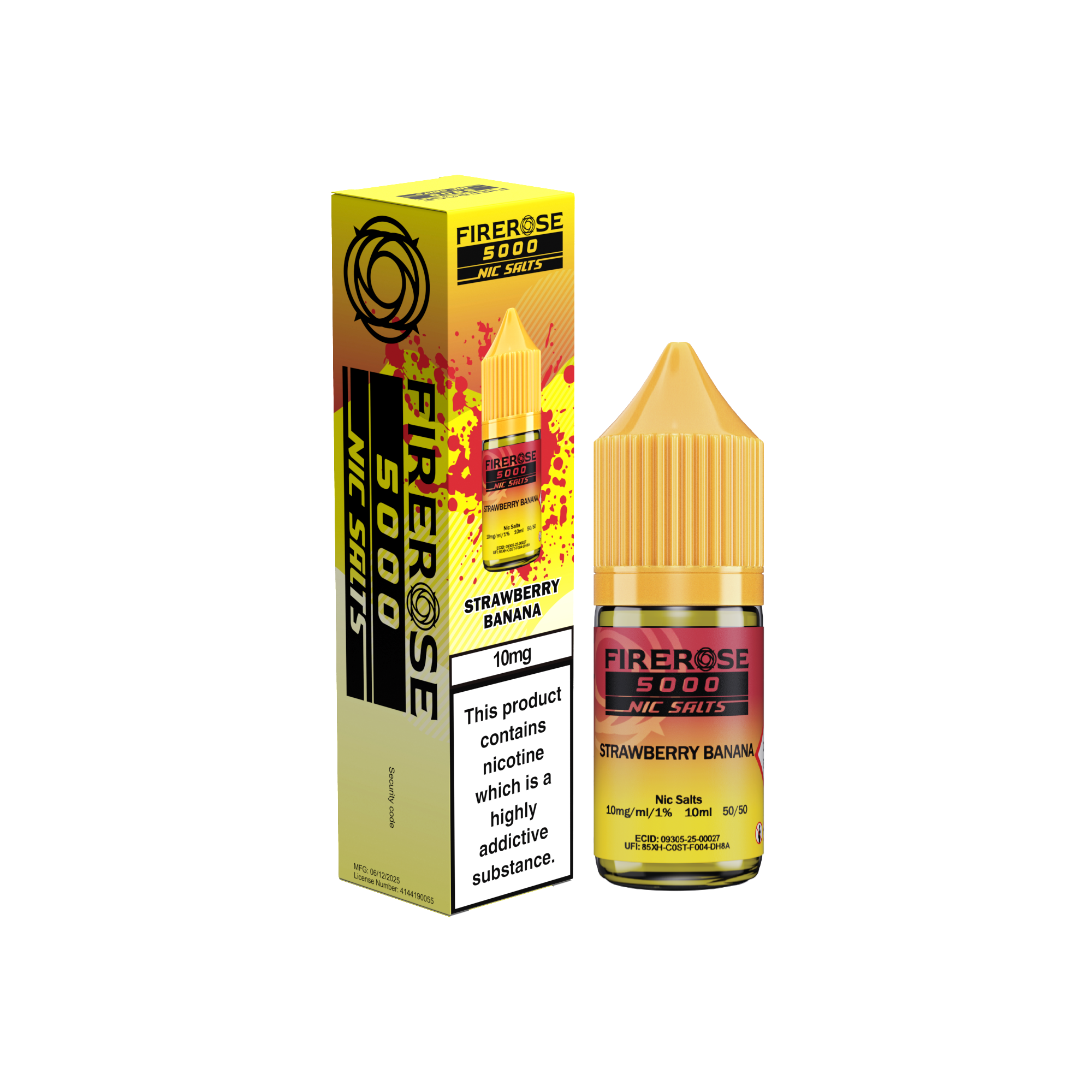 Firerose 5000 Blueberry Pomegranate nic salt e-liquid product image